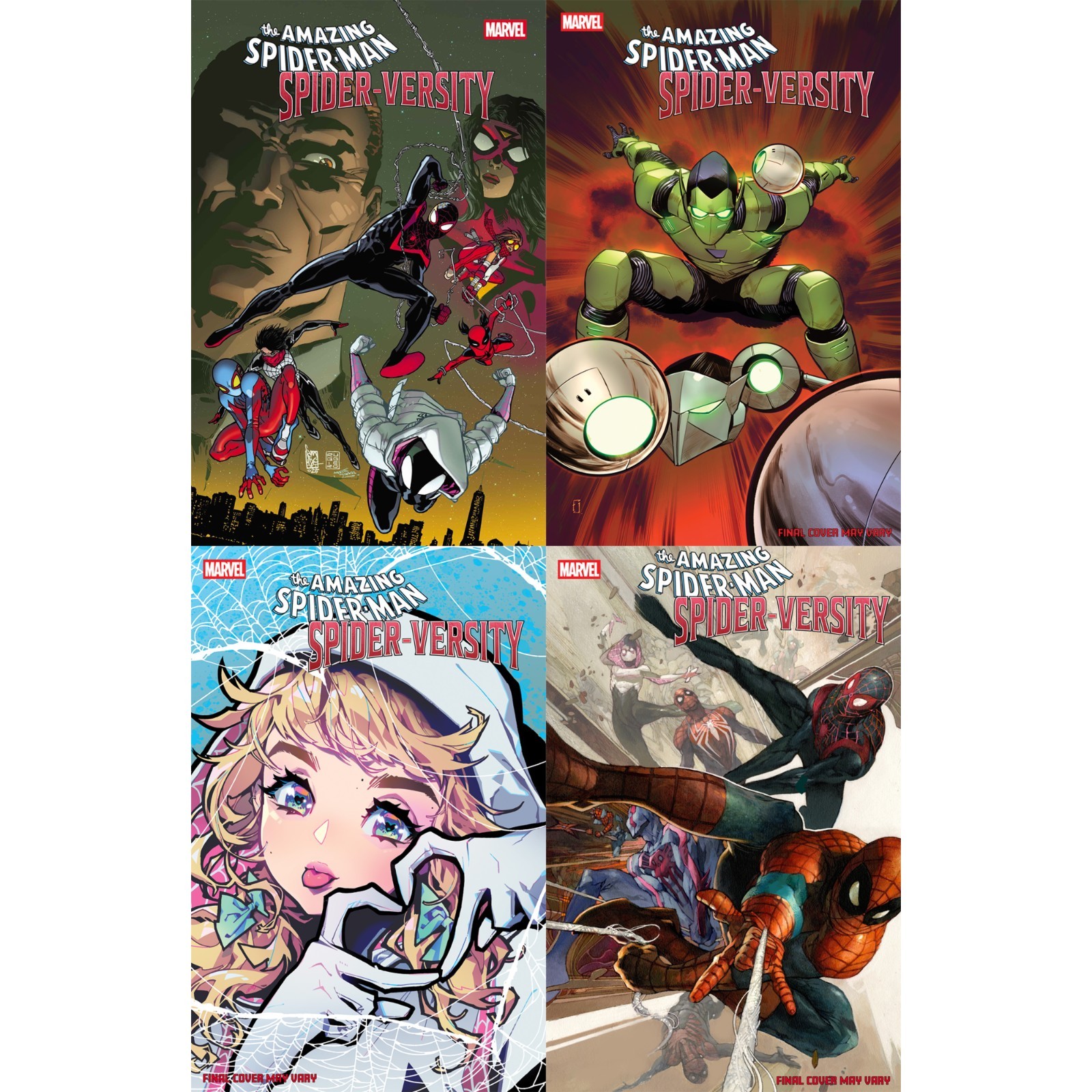 Amazing Spider-Man: Spider-Versity (2026) #1 2 3 4 5 Marvel Comics COVER SELECT