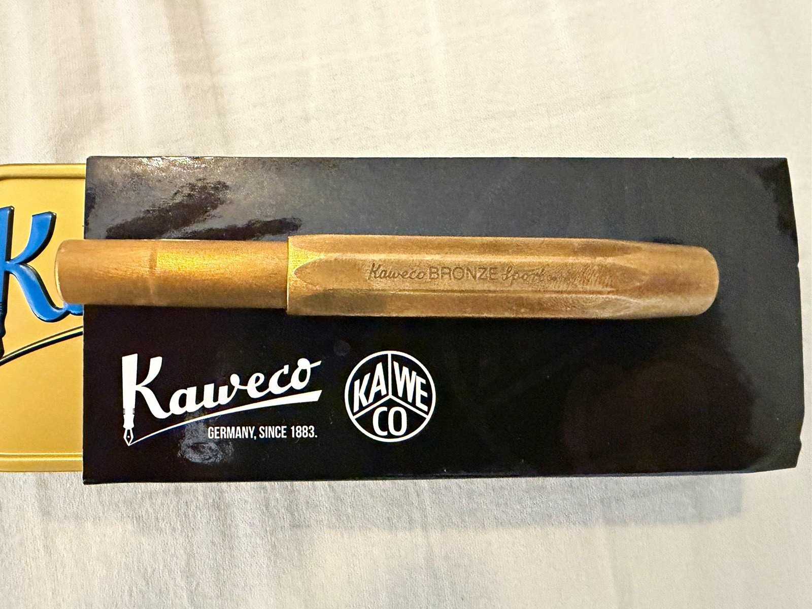 Kaweco Bronze Sport Fountain Pen, B Nib