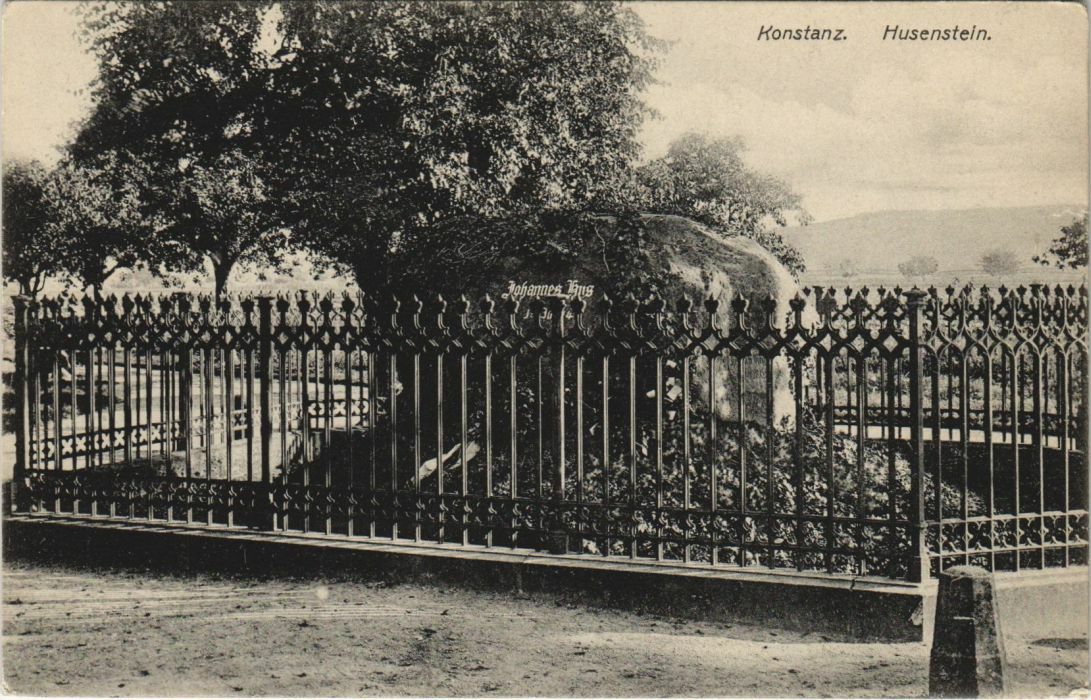 Old postcard Konstanz Husenstein GERMANY (1133177)