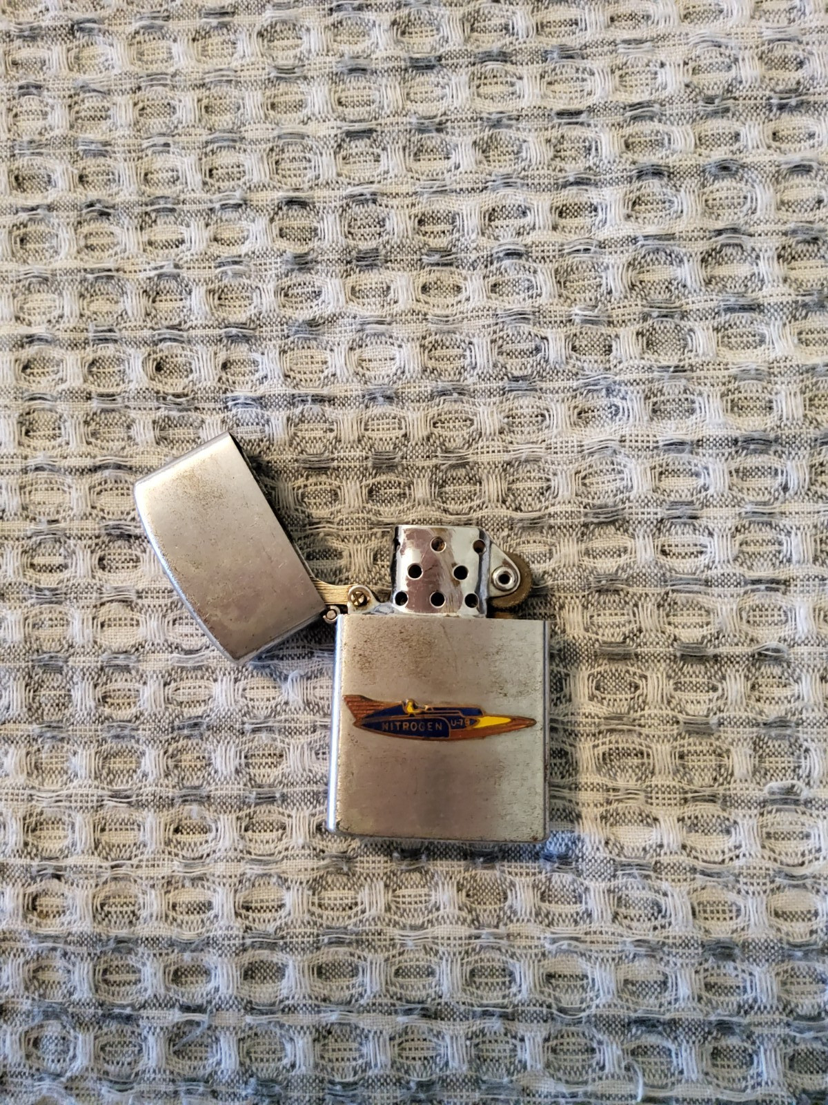 Vintage NITROGEN U-79 Slim Nitrogen Products Logo Lighter RARE COLLECTIBLE Vintage NITROGEN U-79 Slim Nitrogen Products Logo Lighter RARE COLLECTIBLE