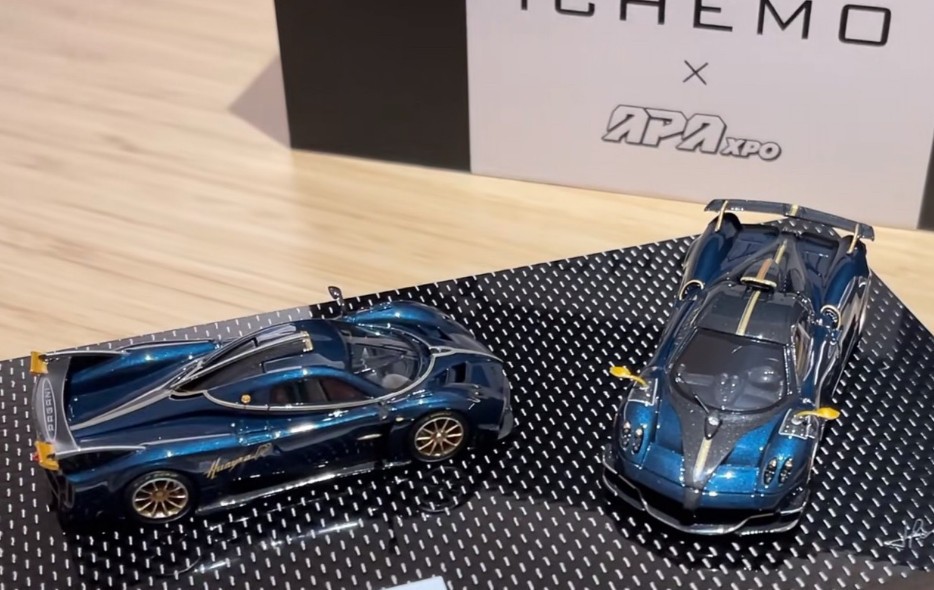 ICHEMO 1/64 DMH & DMY Huayra R APA EXPO Foshan Limited 2025 Model Car Set
