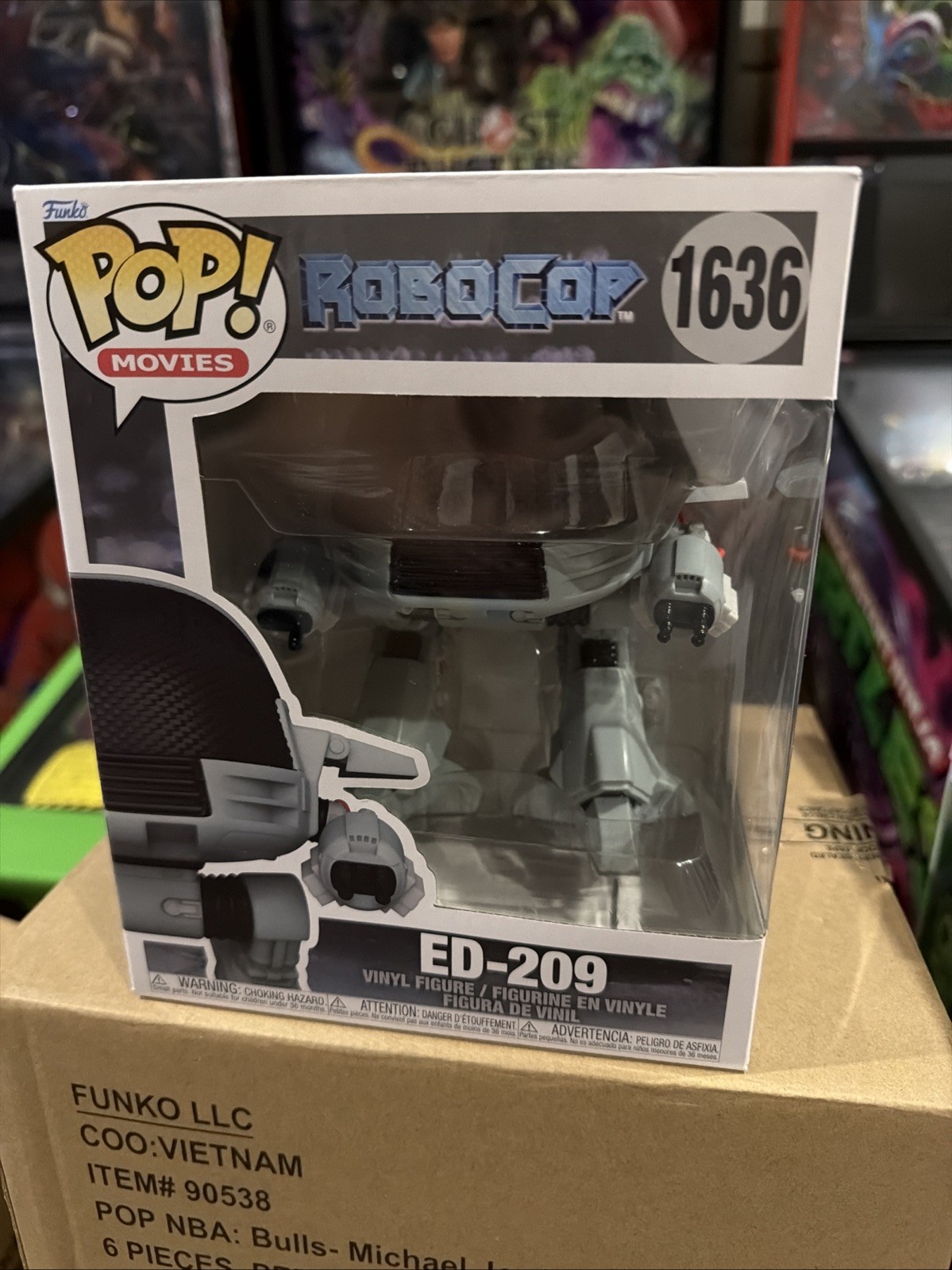 Funko Pop Vinyl Super 6 in: Robocop - ED-209 #1636