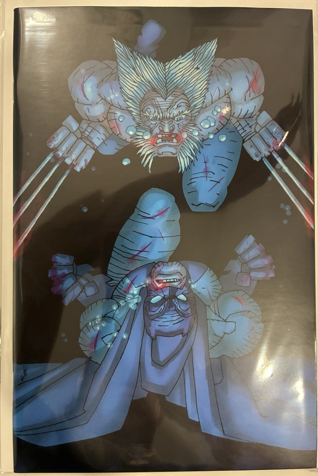 Marvel/DC: Deadpool/Batman #1 1:50 Frank Miller Virgin 2nd Printing