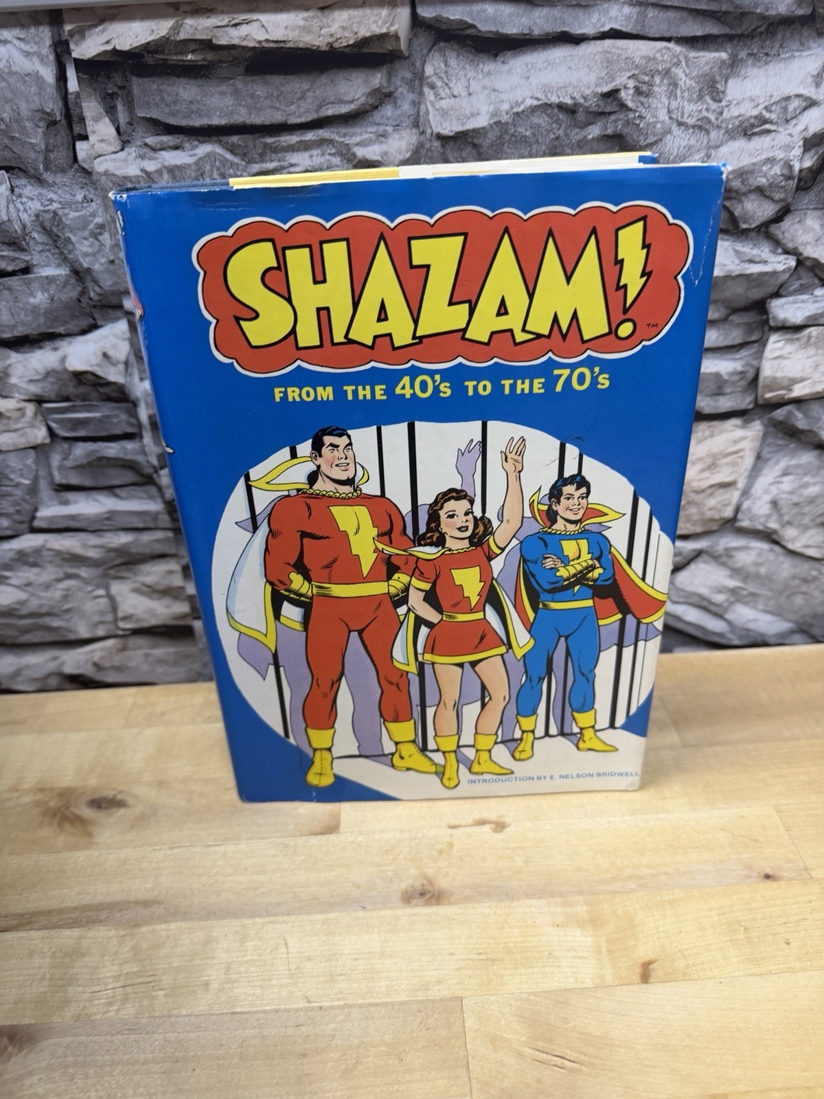 SHAZAM from the 40'S to the 70'S Harmony Books 1977 HC/DJ