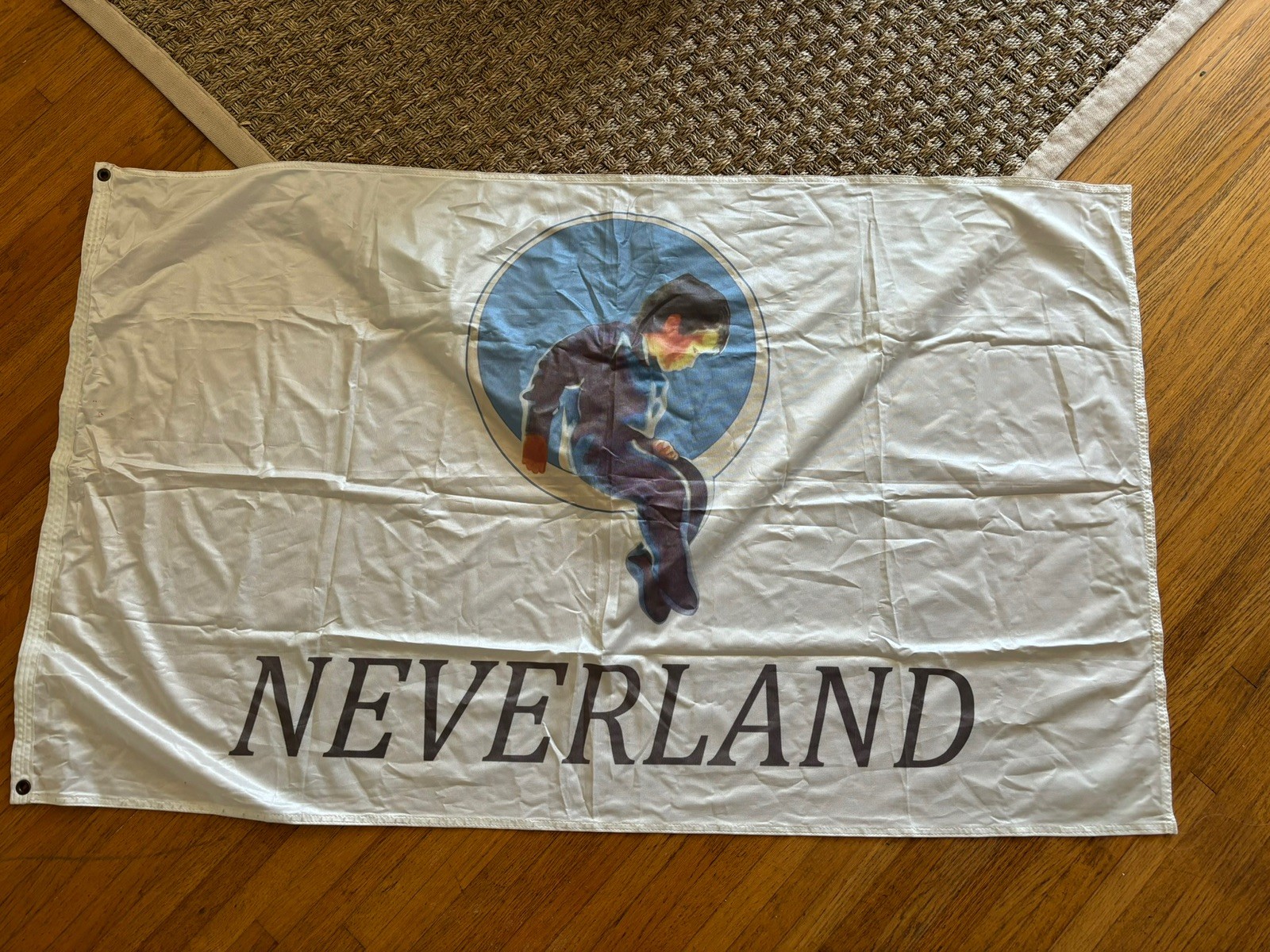 Vintage Michael Jackson Neverland Valley Ranch Flag 