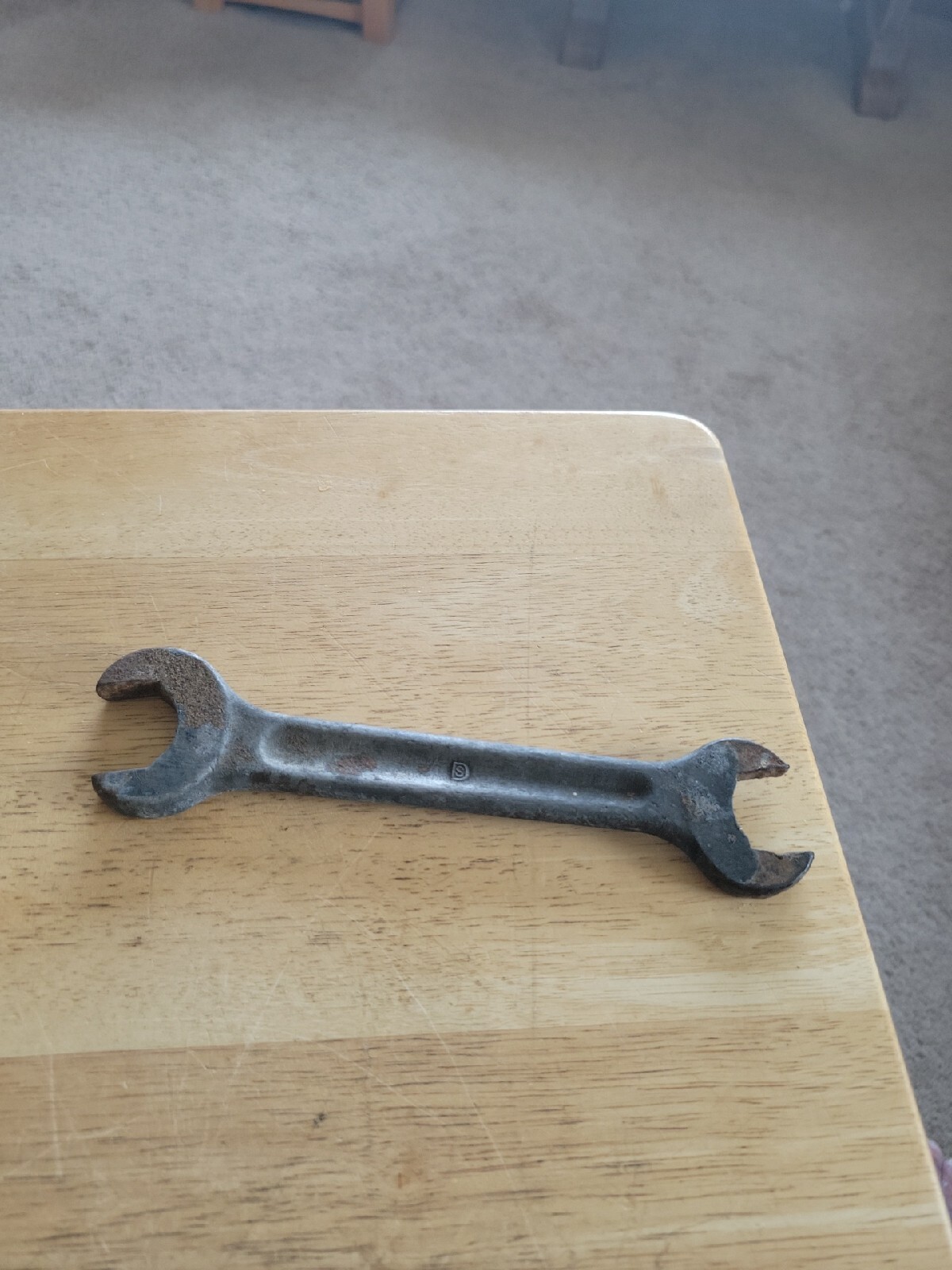 Antique Double Open End Wrench (DS) #1026  3/4