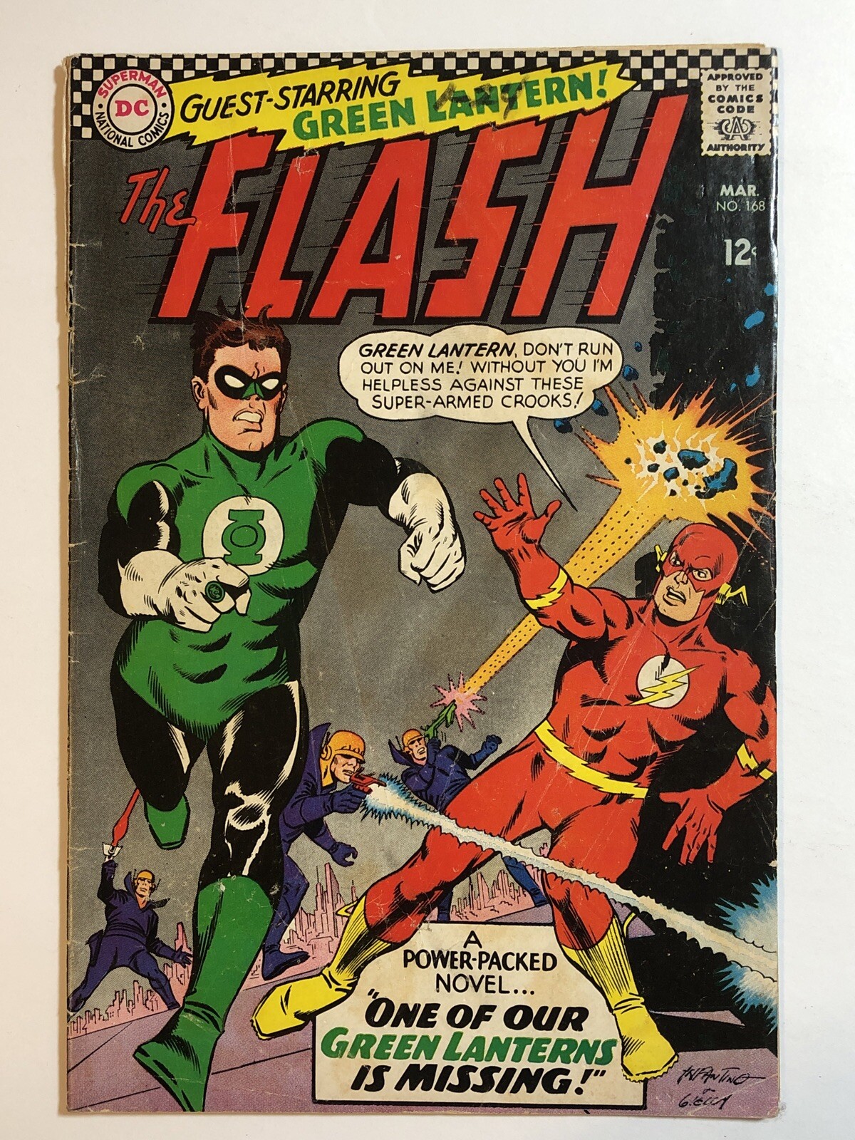 The Flash #168 (Mar 1967, DC) FN 6.0 \