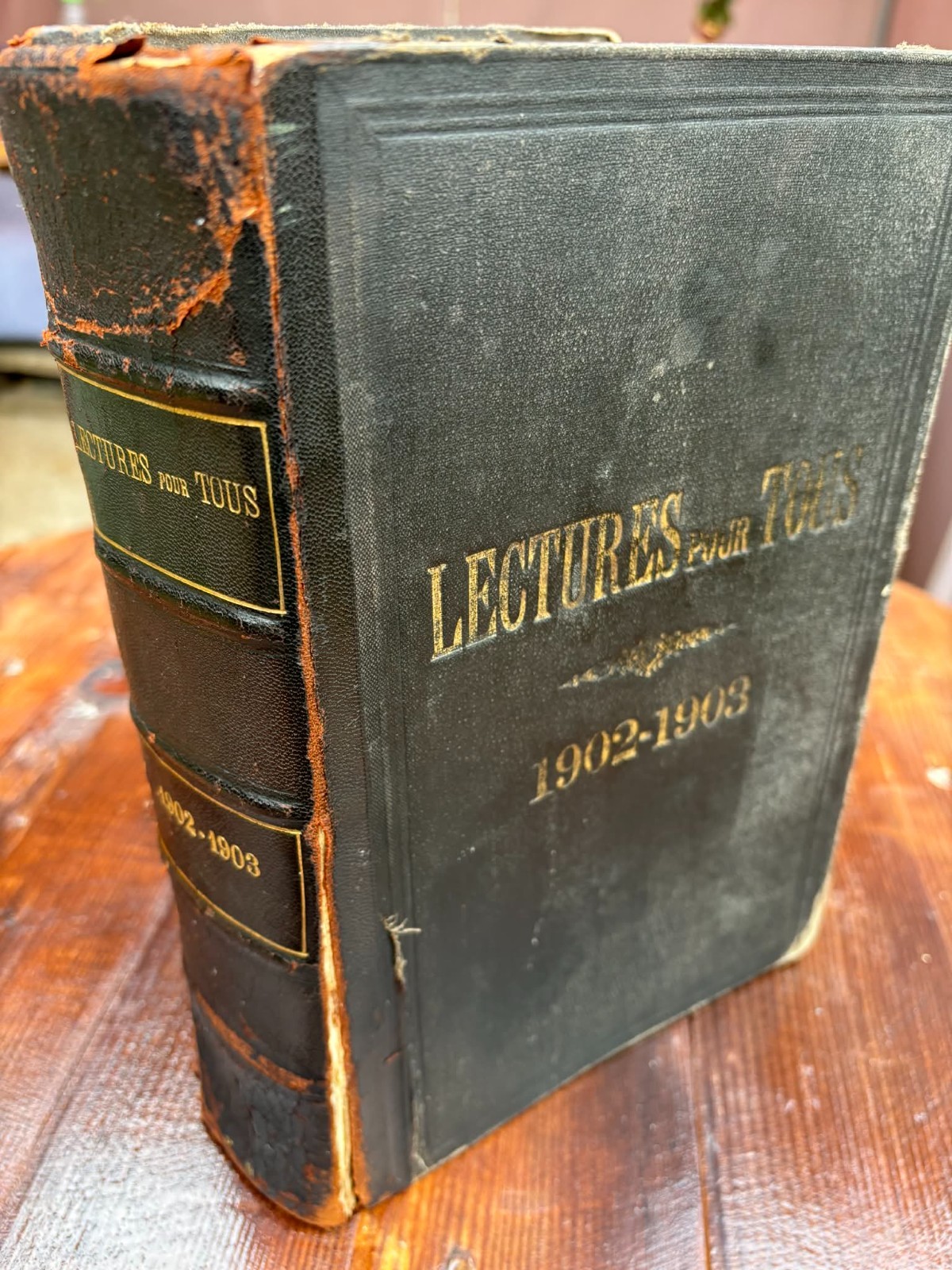 French book \'Lecture pour tous\' 1902-1903