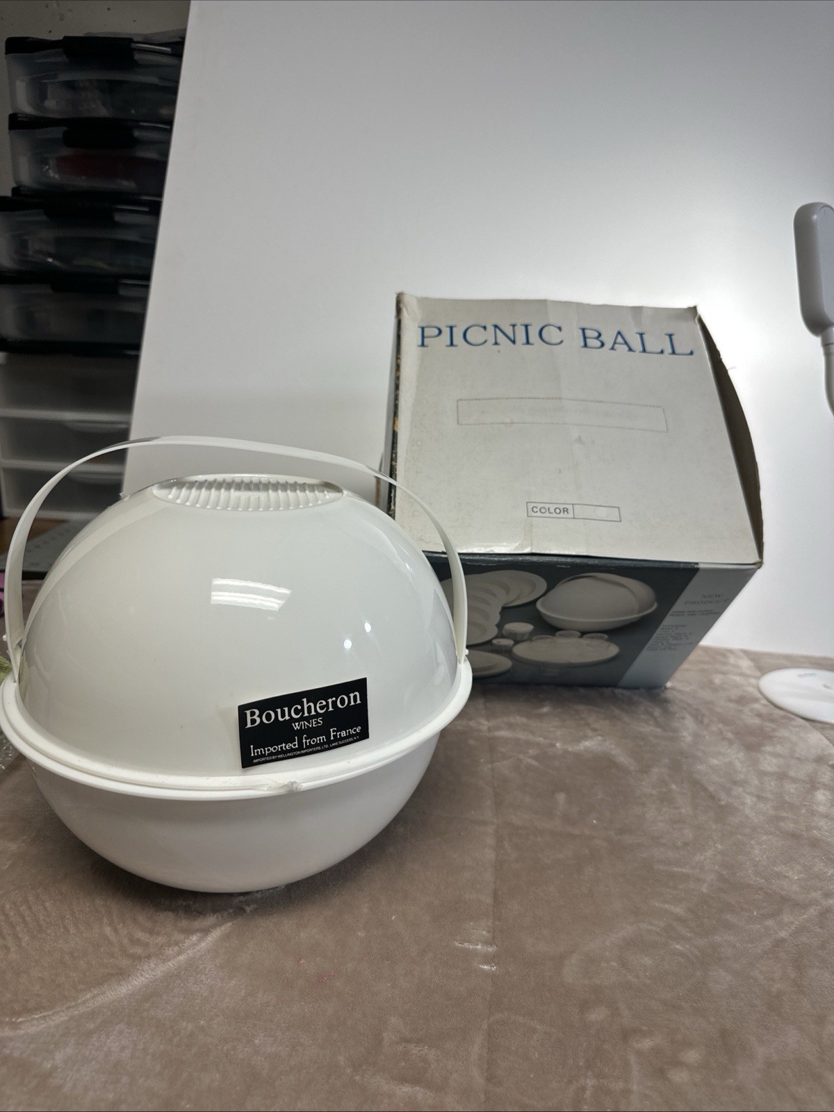 Retro Vintage - New W Box And Sealed MCM Ingrid Picnic Ball