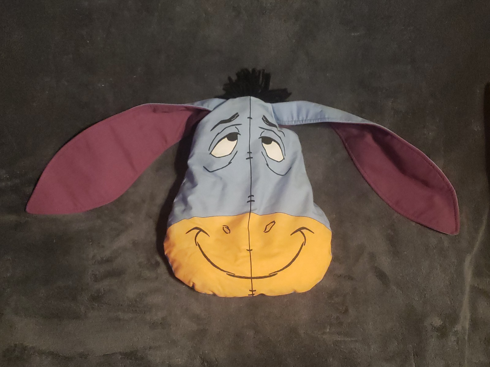 VTG Ashton-Drake Disney Eeyore Winnie the Pooh Plush Cloth Pillow-RARE