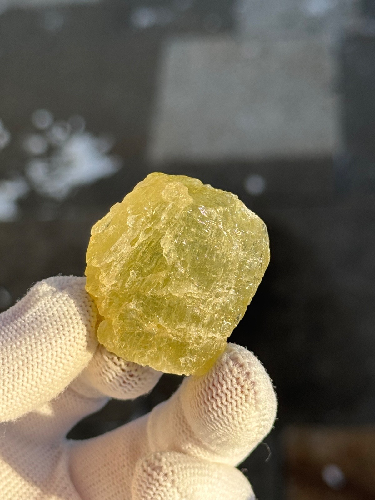 Natural Raw Heliodor (Golden Beryl) from Ukraine – Volyn Deposit