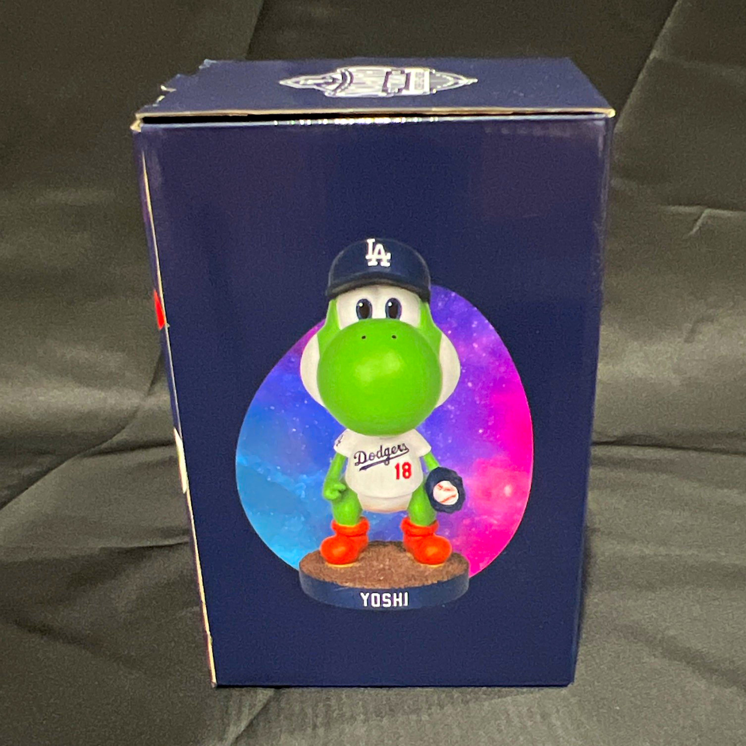 Dodgers Yoshi #18 Bobblehead Exclusive The Super Mario Galaxy Movie w/ Box