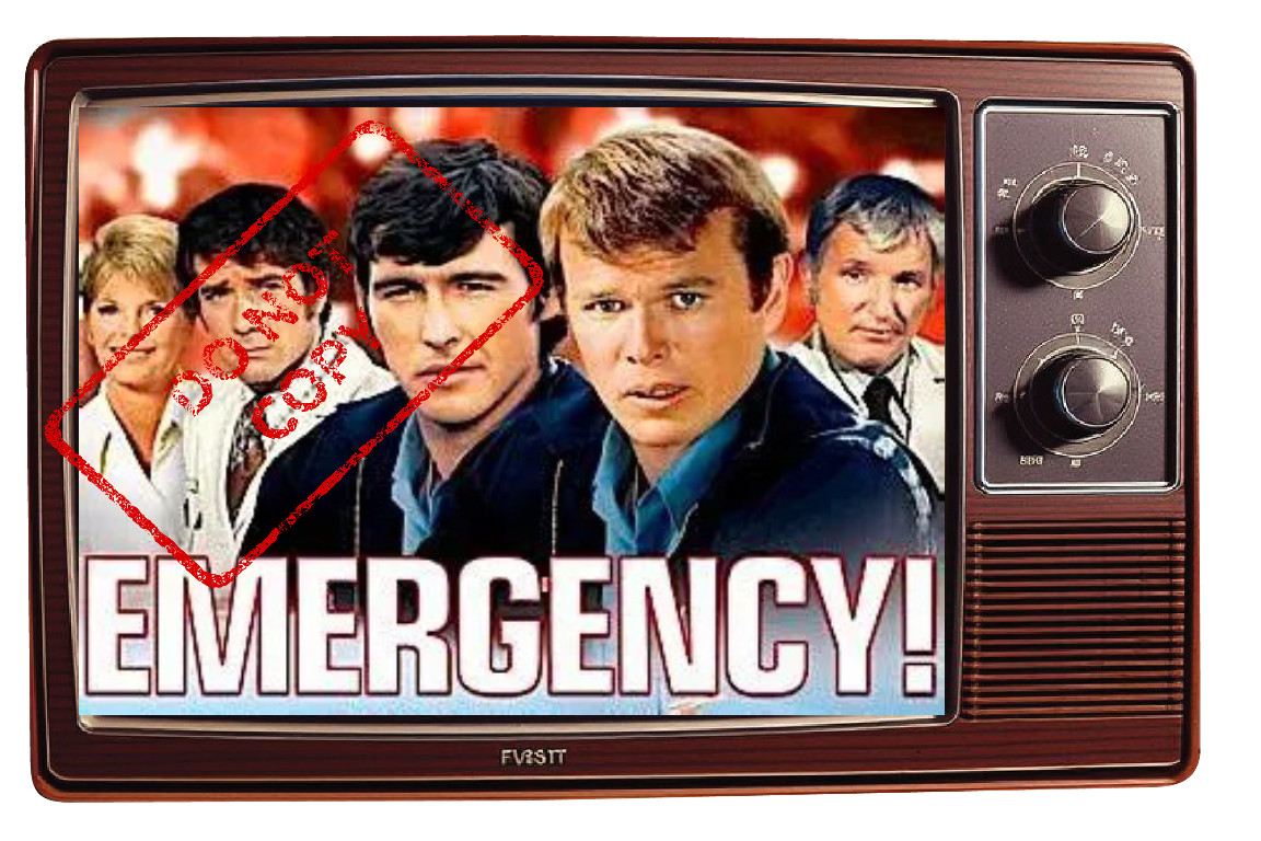 EMERGENCY Classic TV Show Emergency First Responders Retro TV Fridge Magnet 2x3 EMERGENCY Classic TV Show Emergency First Responders Retro TV Fridge Magnet 2x3