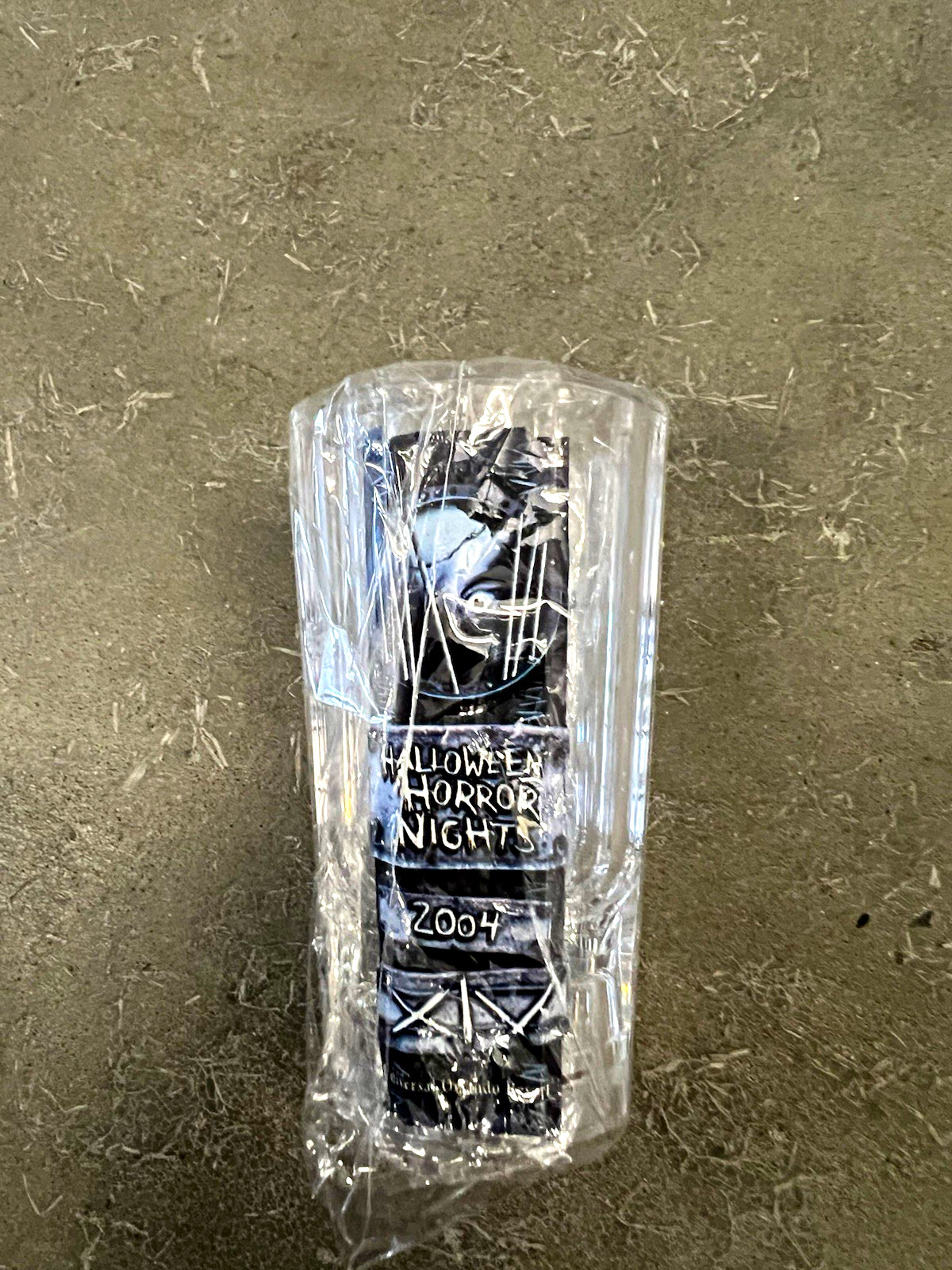 Rare Halloween Horror Nights 2004 Shot Glass Amusement Parks Collectible