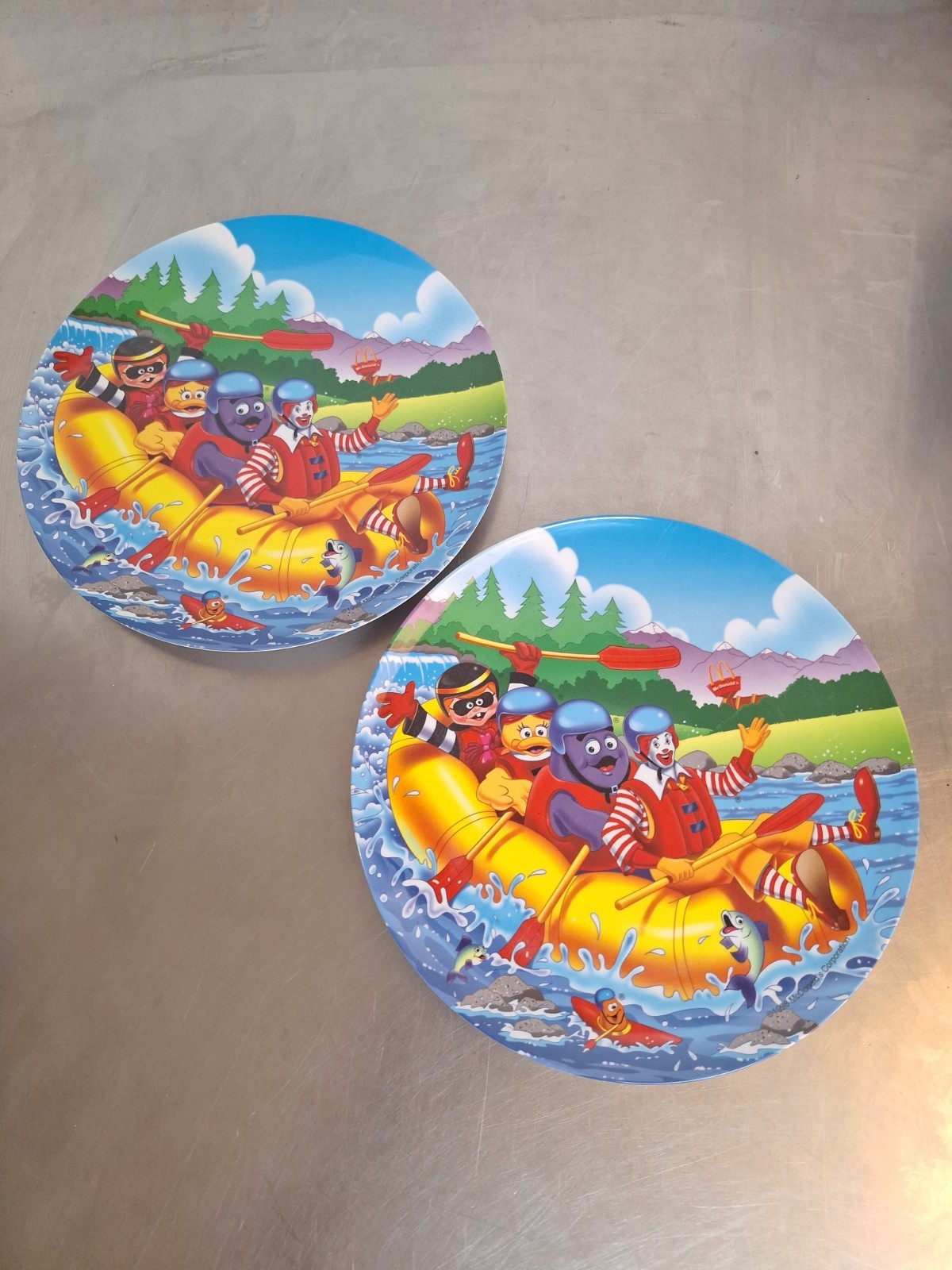 Mcdonalds Plates 1998 - 2003 Lot Of 2