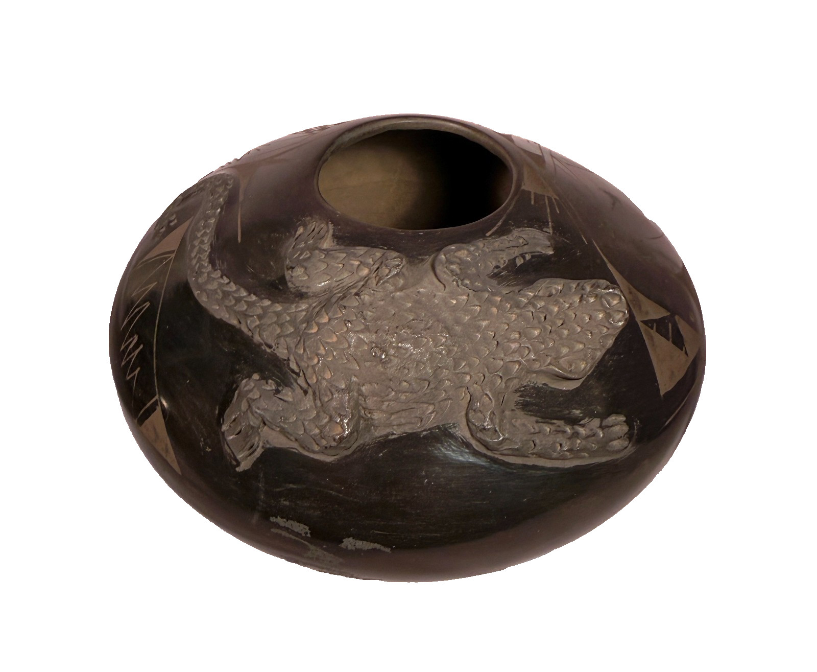 Maria Luisa Talavera (b. 20th century) Mata Ortiz Blackware Pottery Vase Maria Luisa Talavera (b. 20th century) Mata Ortiz Blackware Pottery Vase