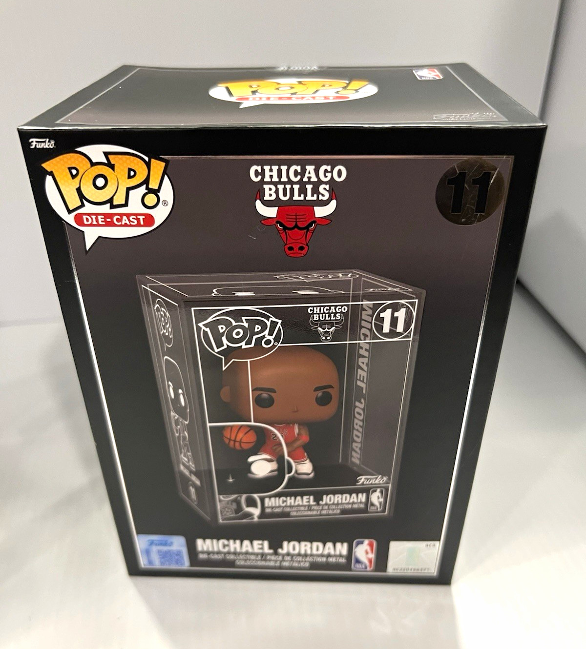 Funko Pop Die-Cast Michael Jordan Chicago Bulls #11 Metal Figure - Common