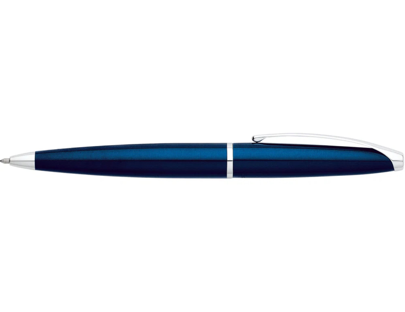 Cross ATX Translucent Blue Lacquer Ballpoint Pen