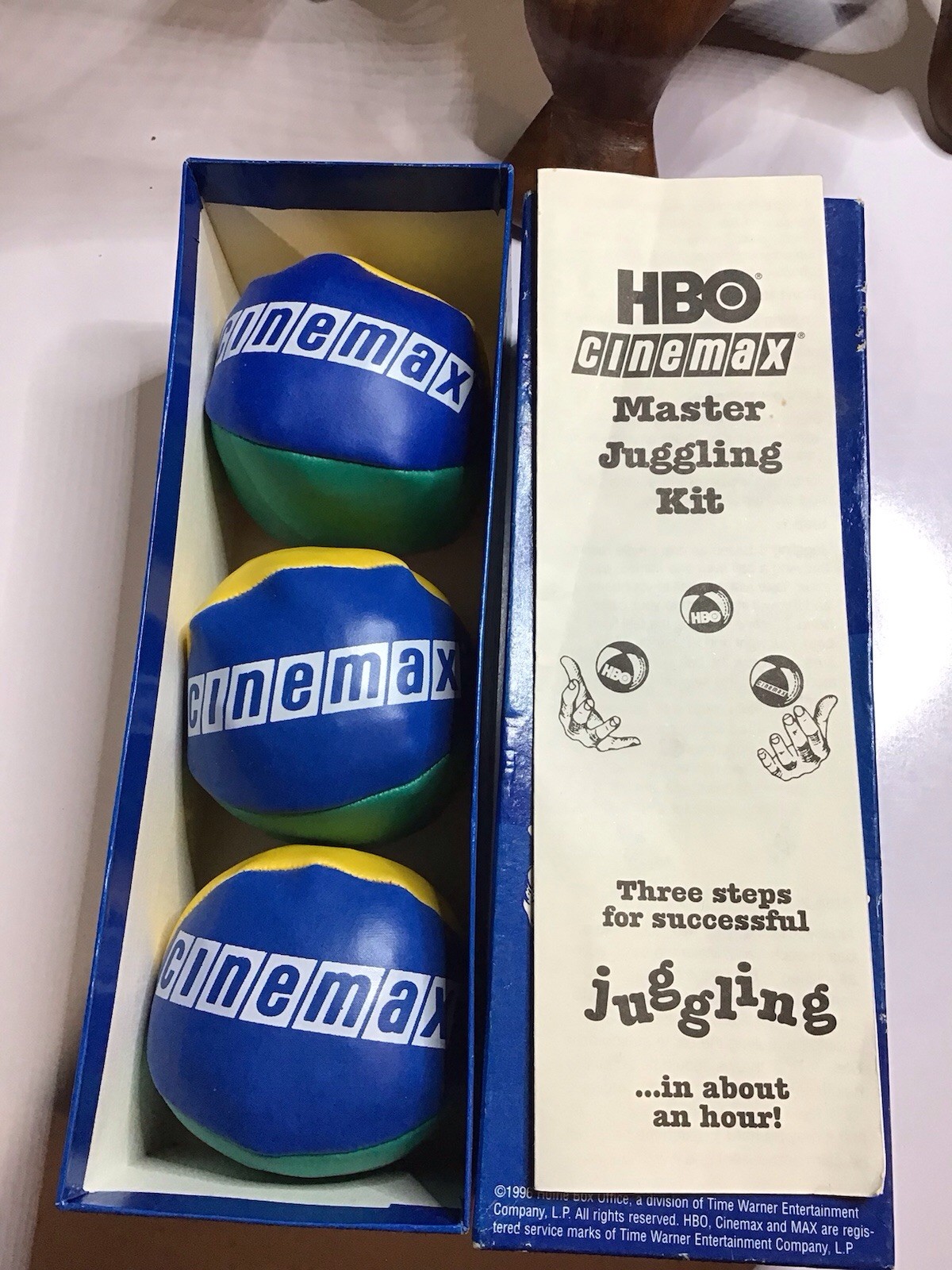 Vintage HBO Cinemax Promo Lot Master Juggling Kit Torchwood Starz Magic City