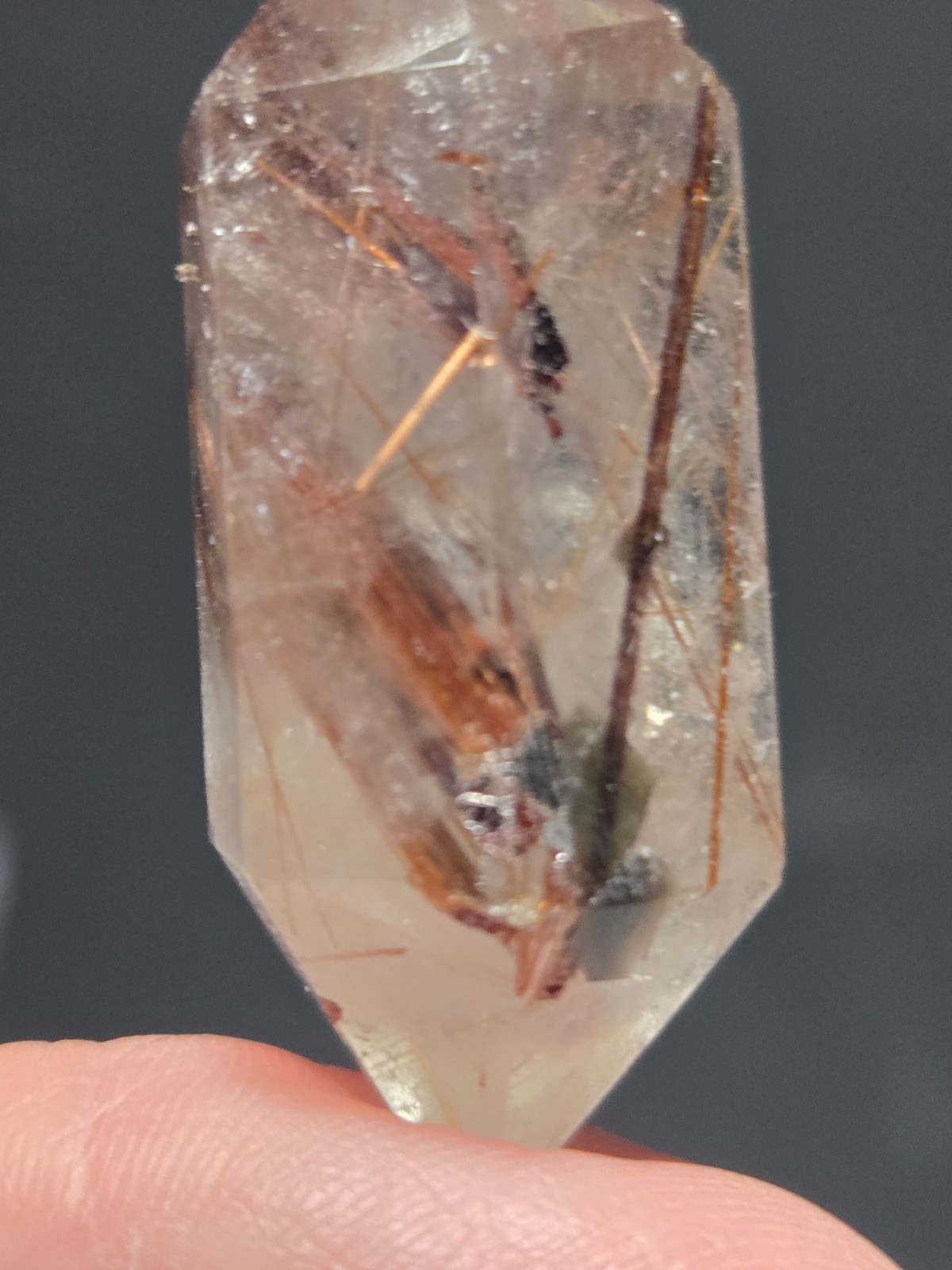 HIGH QUALITY MINI GOLDEN RUTILE DOUBLE POINTS - 3 available G90