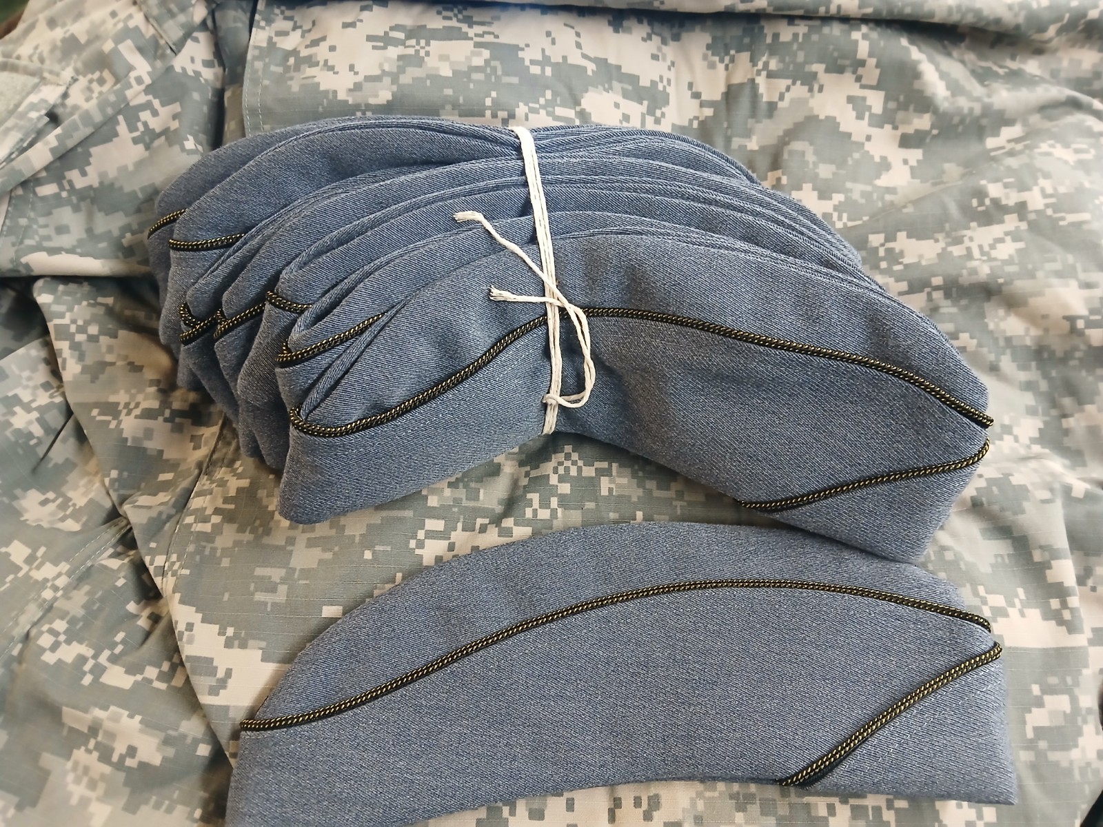 Lot Of 10 Overseas Mystery Caps Lot Of Overseas Caps / Hats Euro Military Hat