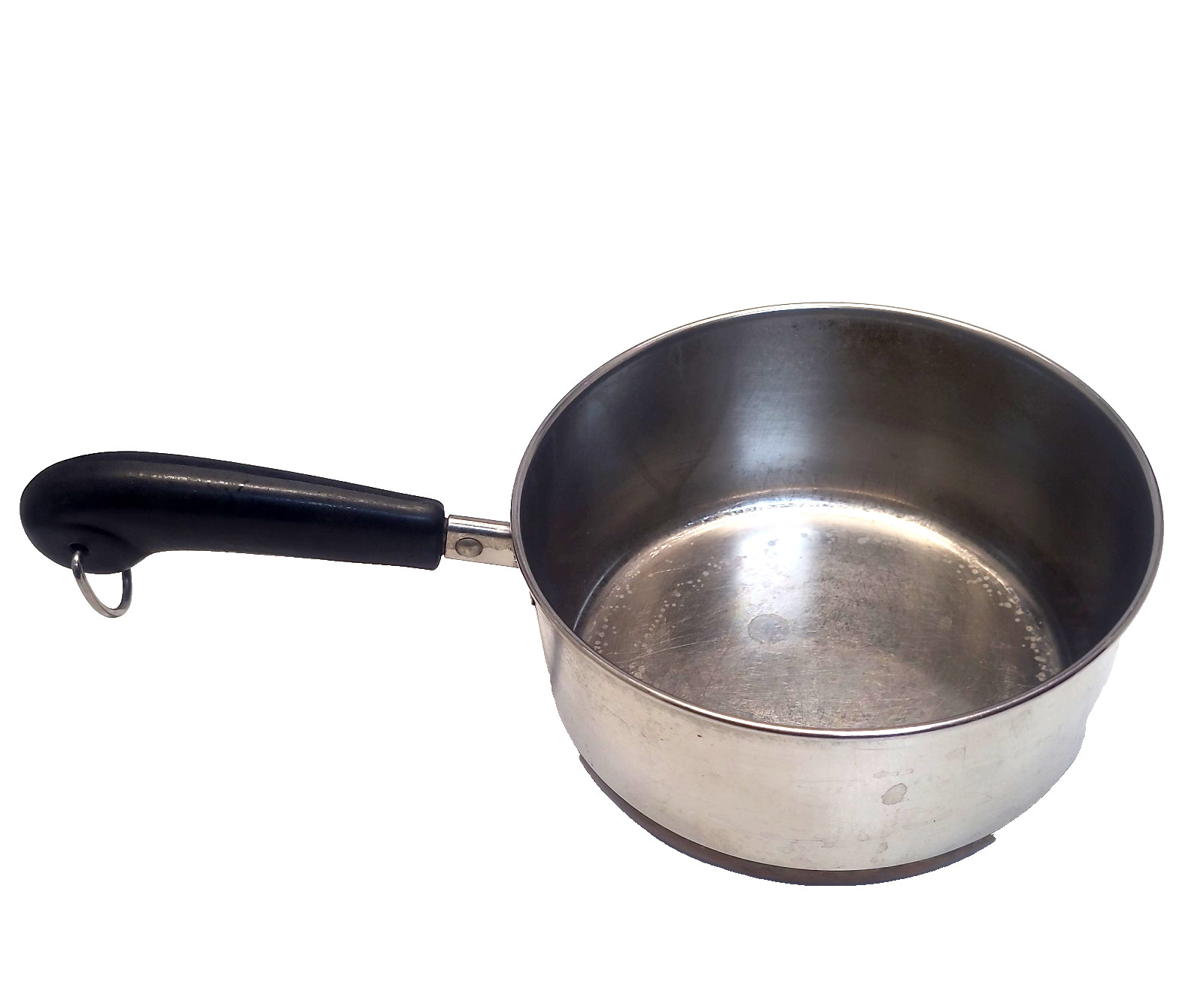 VTG 1801 Revere Ware 2 Quart Sauce Pan Copper Bottom No Lid Made in USA