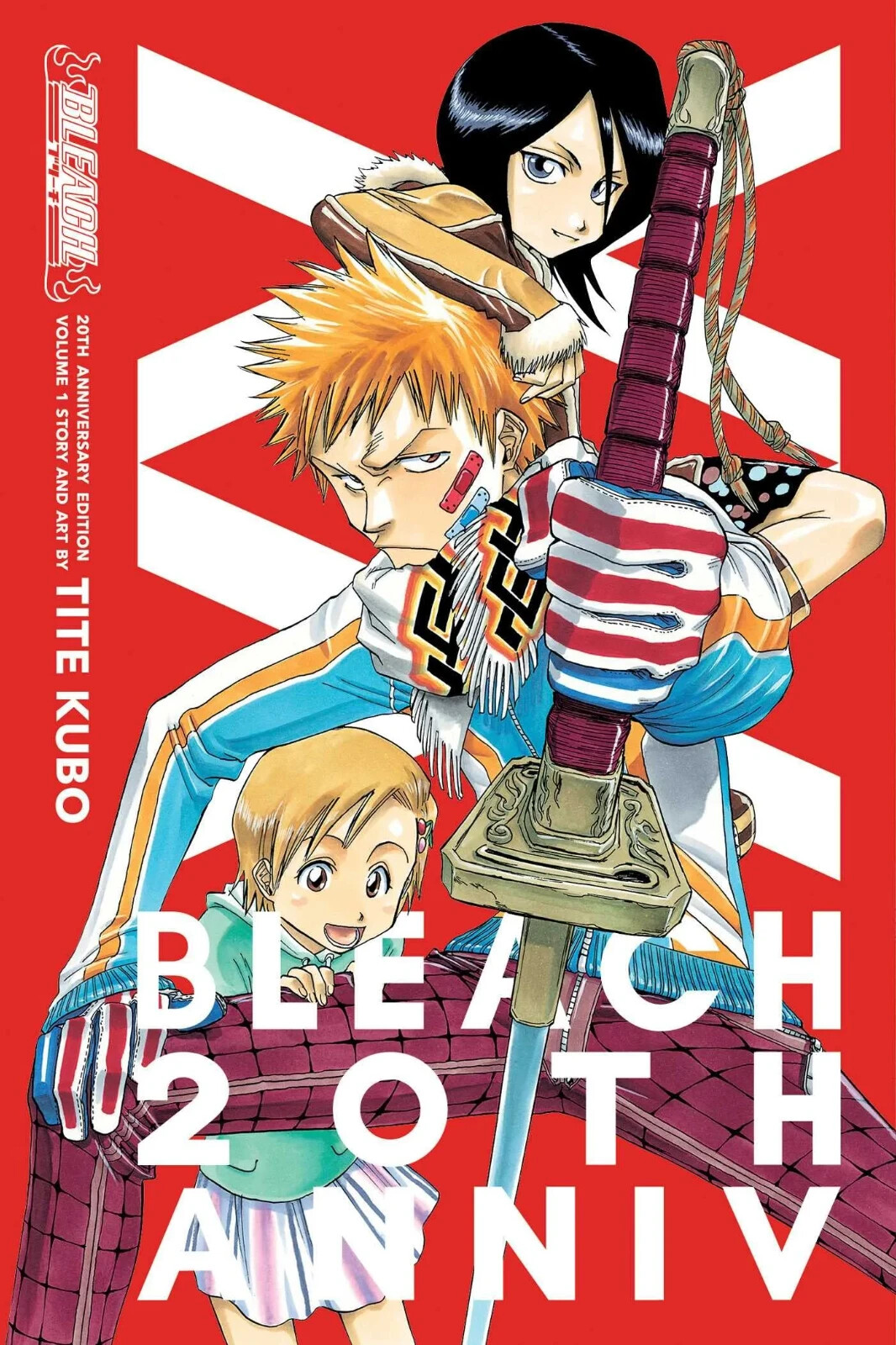 Bleach Anime Poster 11x17 20th Anniversary Illustration Ichigo Rukia Tite Kubo