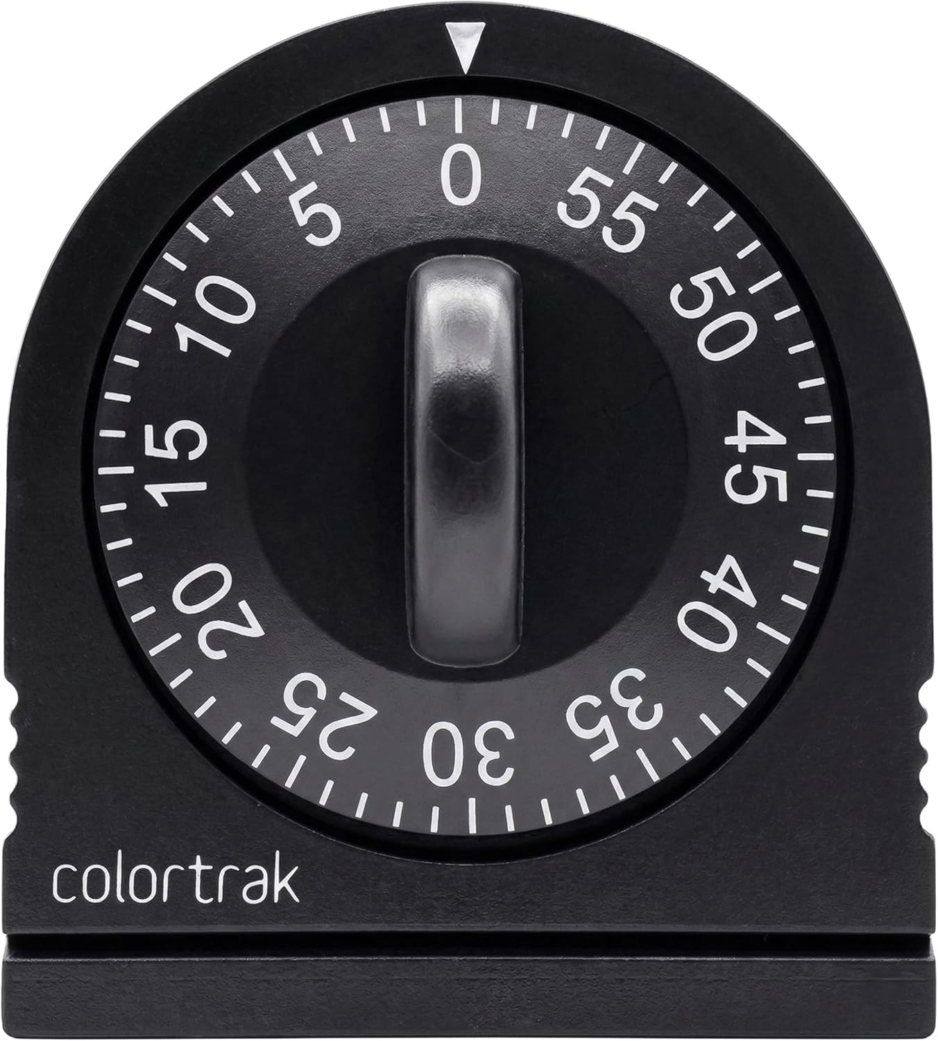 60 Minute Wind Up Timer Visual Mechanical 0-60 Min for Kitchen Black