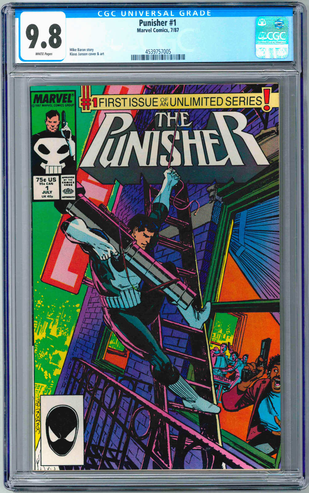 The Punisher #1 (1987, Marvel) 1st Ongoing Series 091426