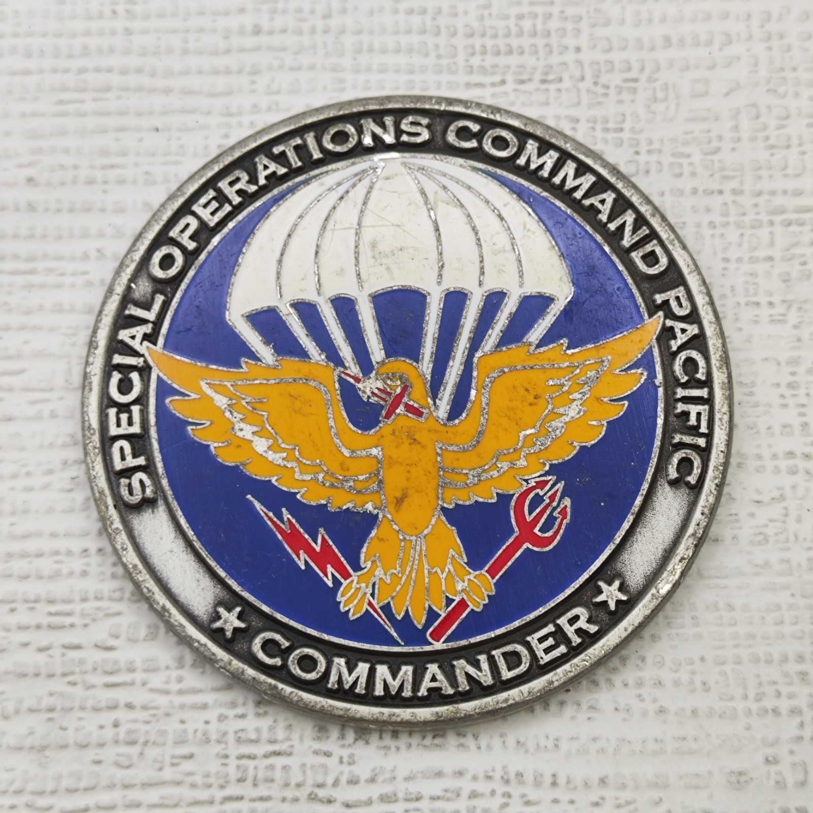 Special Operations Command Pacific Guardians of Pacific Challenge Coin