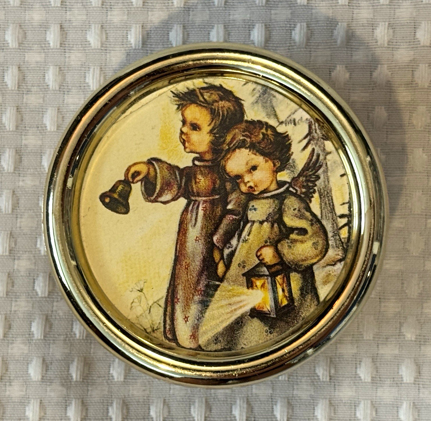 Vintage Swiss Musical Movement Music Box - Silent Night - Tested