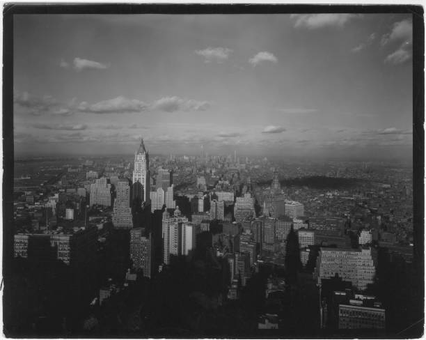 Skyline of Lower Manhattan New York 1929 Historic Old Photo 1