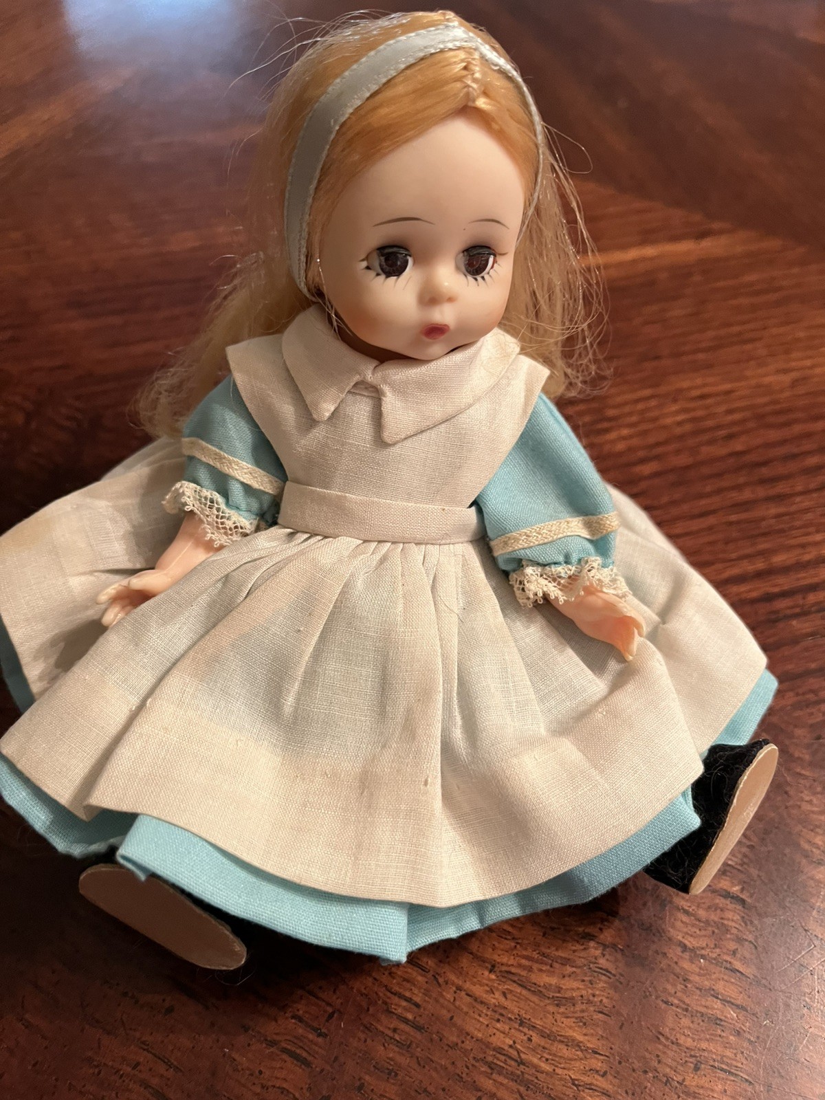 Vintage Madame Alexander Doll - Alice in Wonderland, new, 8” tall