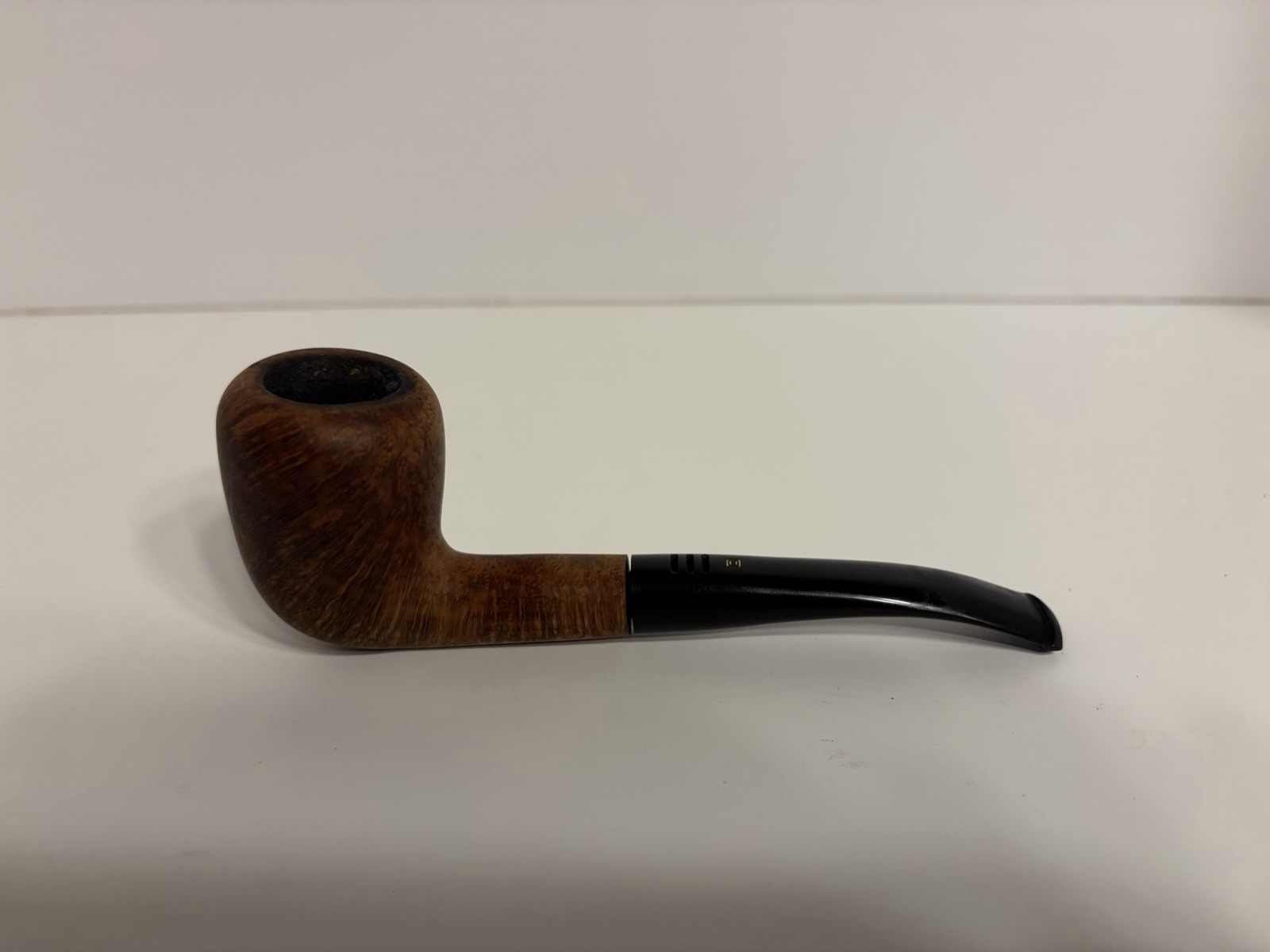 Carey Magic Inch Estate Briar Tobacco Pipe Italy Pat. 3267941 Straight Billiard