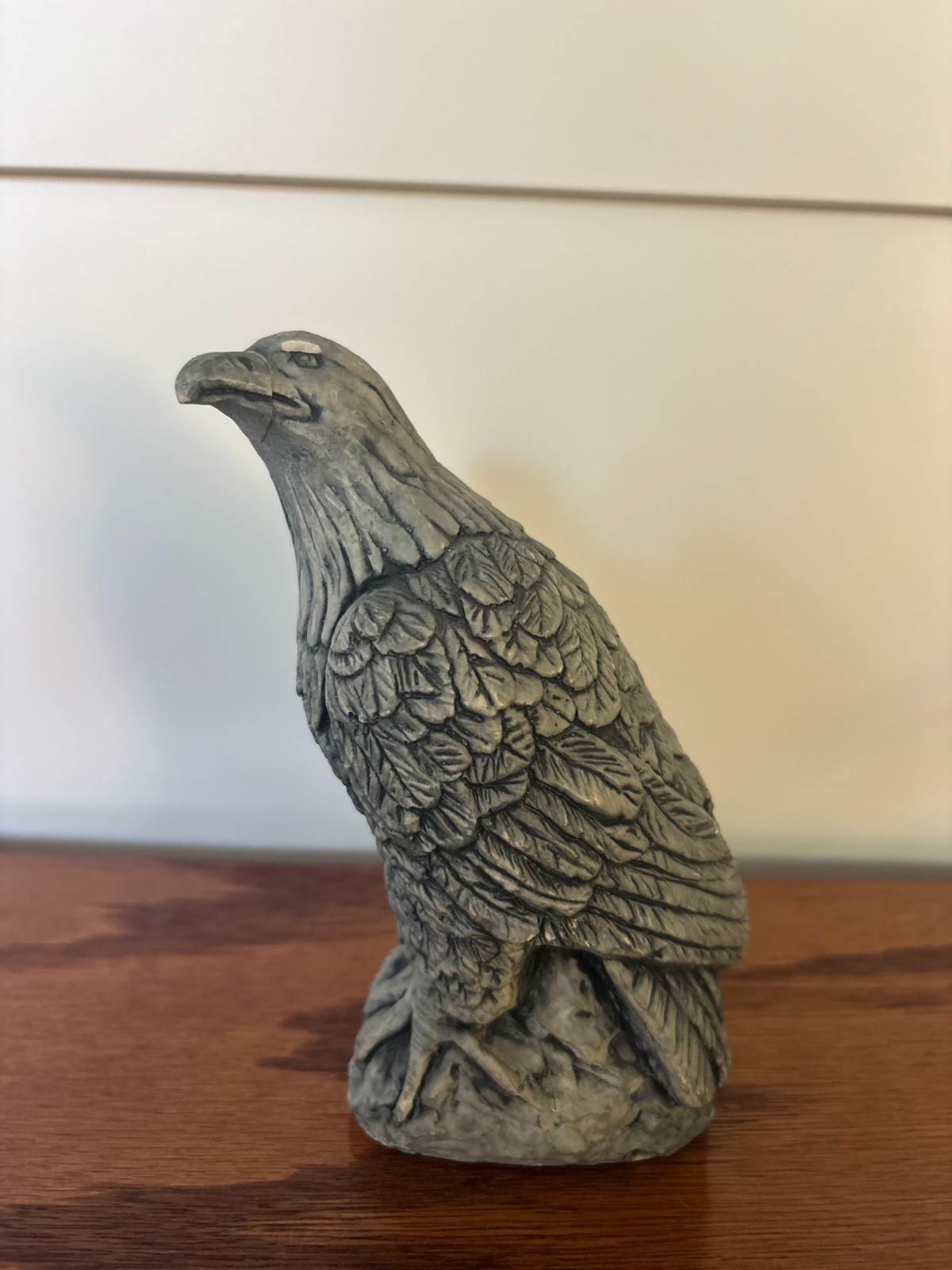 Vintage Pacific Northwest Eagle Figurine Made From Mount St. Helens Volcanic Ash