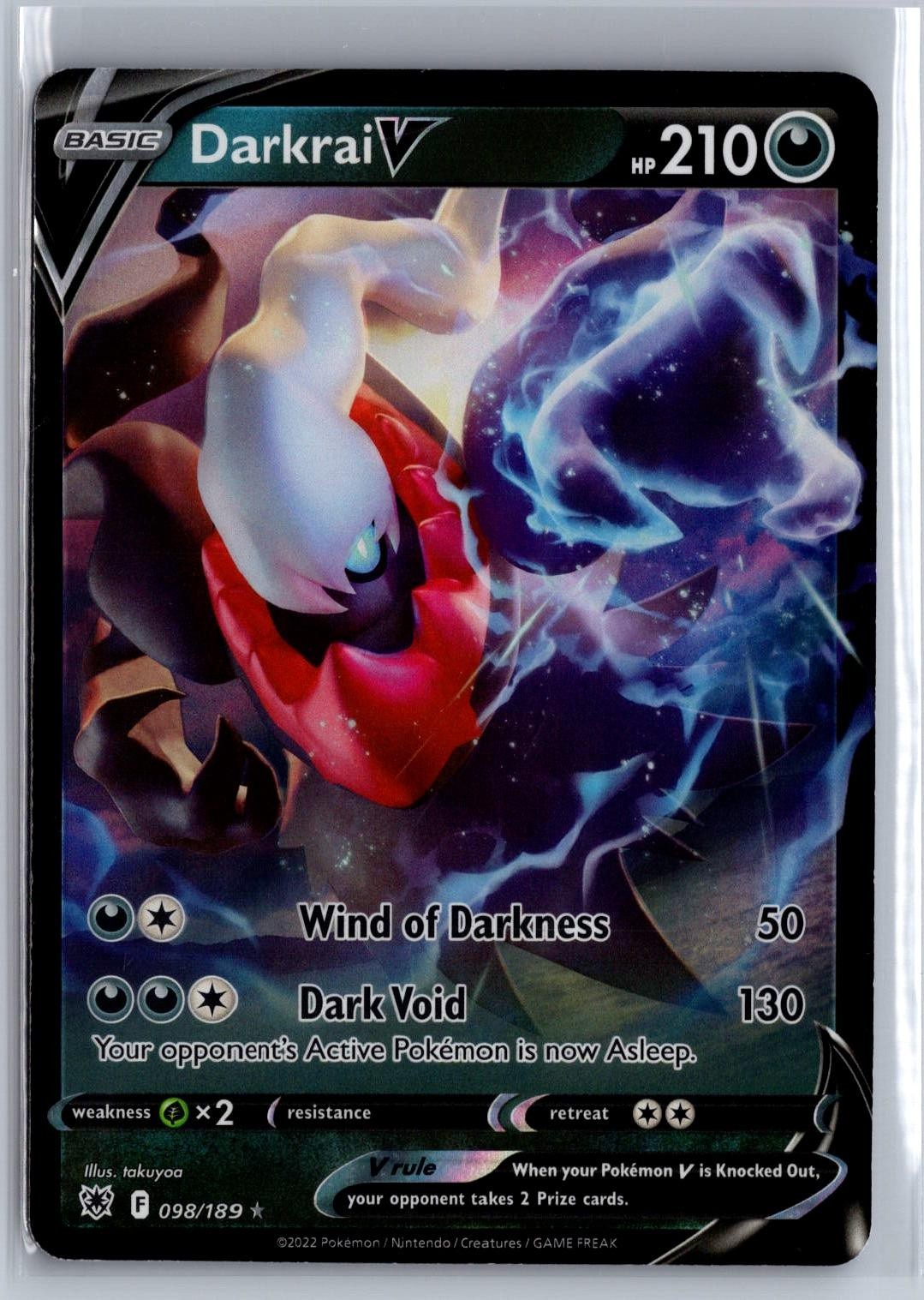 Darkrai V 098/189 Holo NM