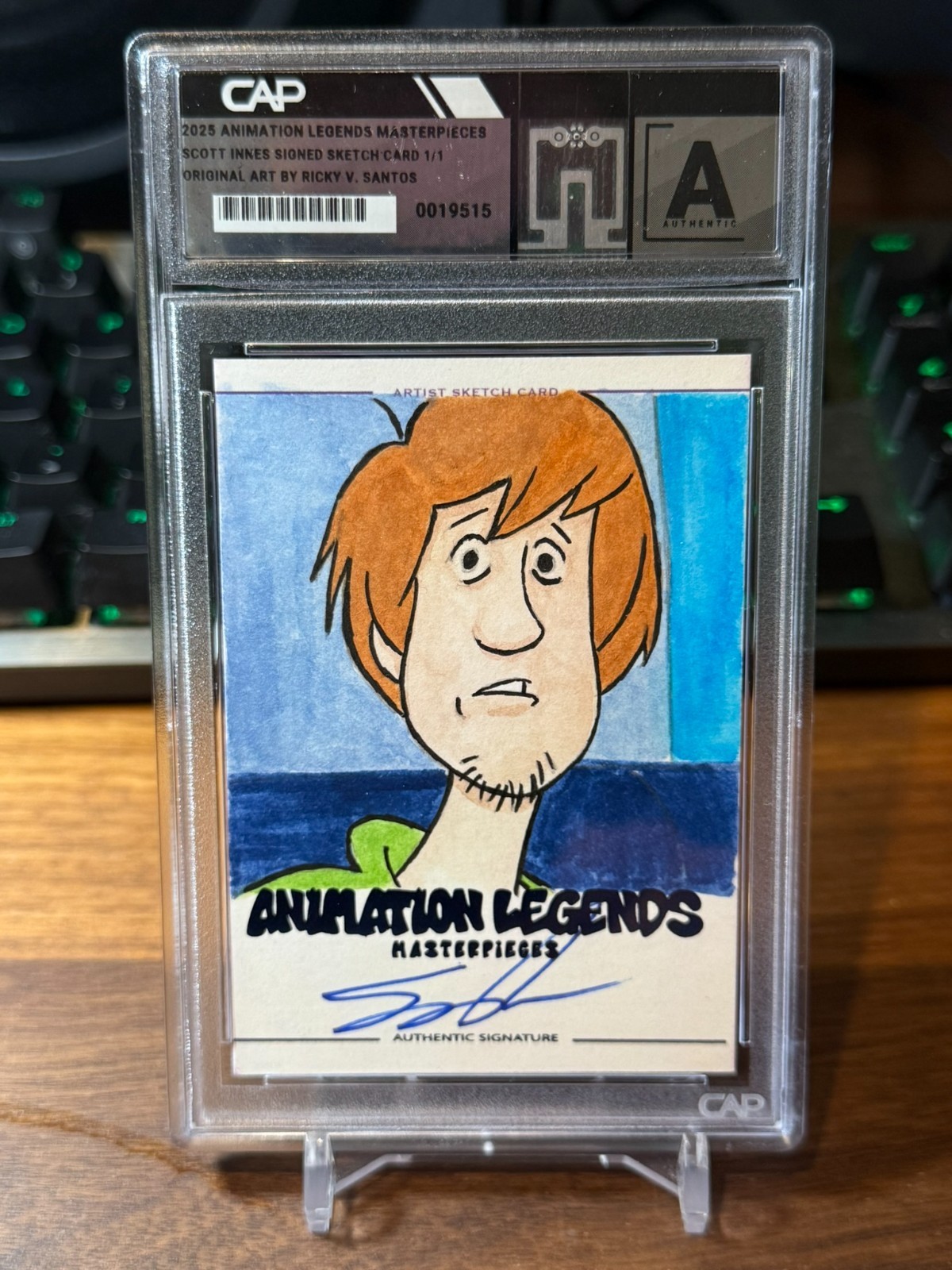 2025 Animation Legends - “Shaggy” - Sketch Card - \