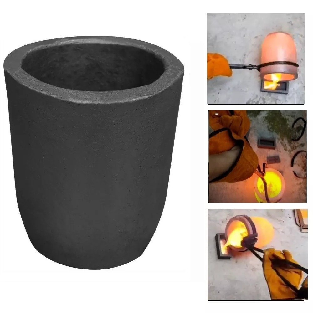 LSMIITTH 25 KG Crucible for Metal Melting Foundry Tool