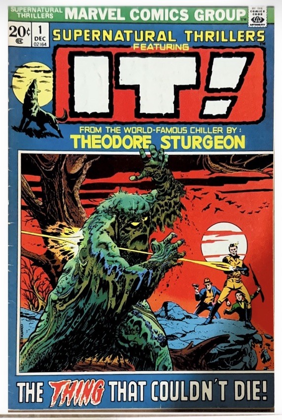 Supernatural Thrillers #1 IT 1972 Good