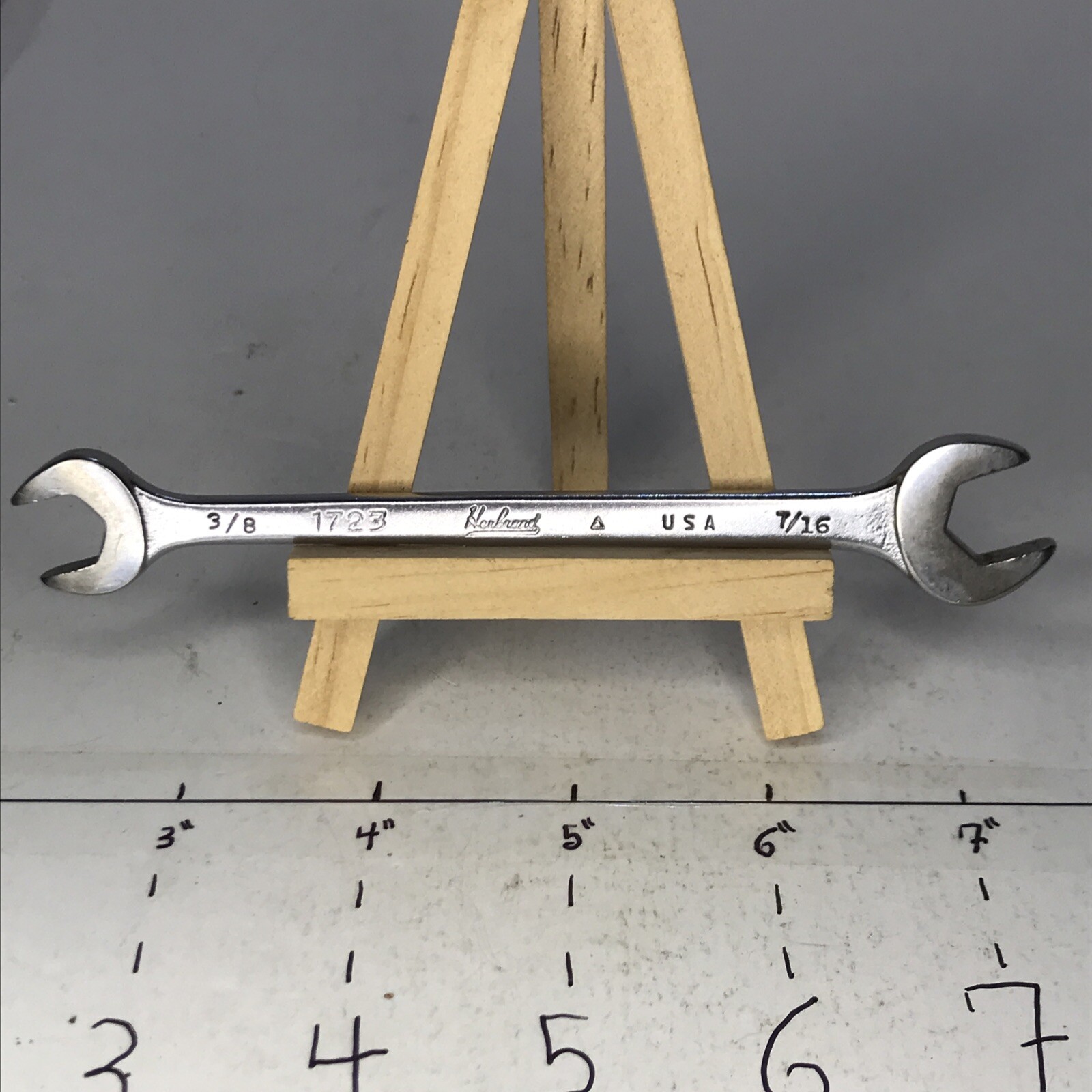 HERBRAND    1723  USA  OPEN   END   WRENCH    3/8''  - 7/16''  