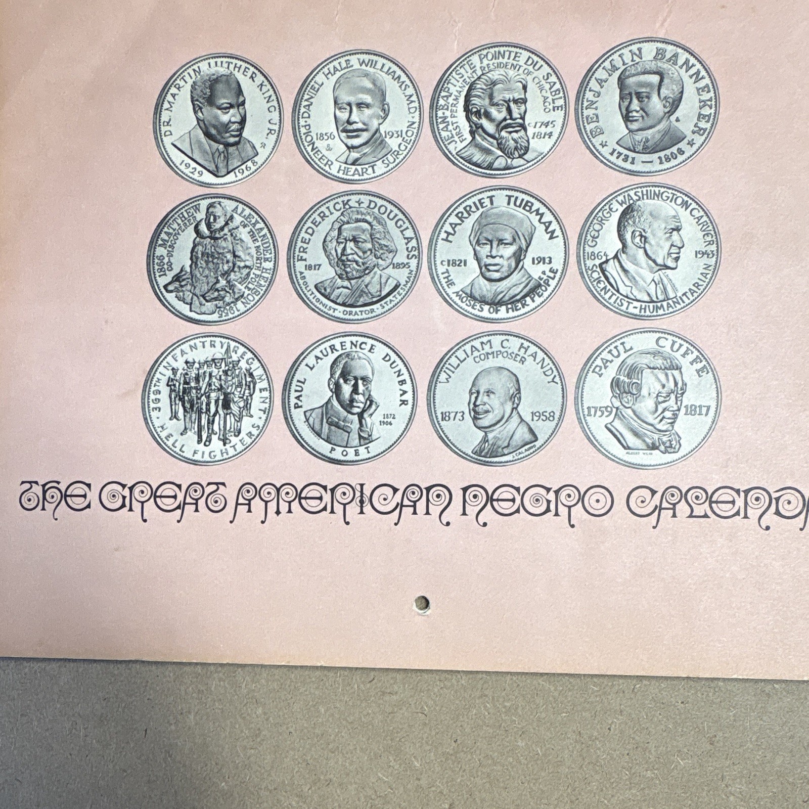 THE GREAT AMERICAN NEGRO CALENDAR