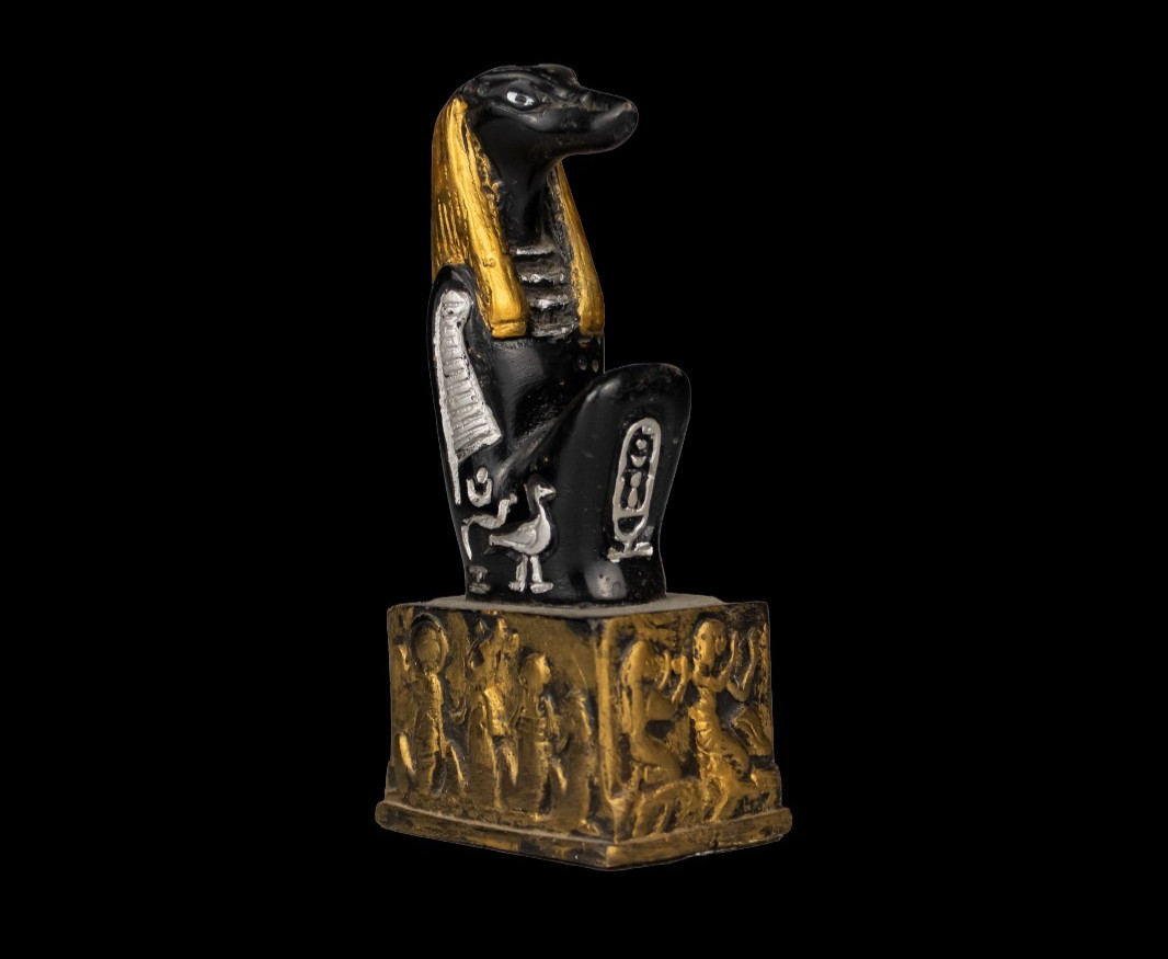 Authentic Ancient Egyptian Antique Rare God Sobek Statue Figurine BC
