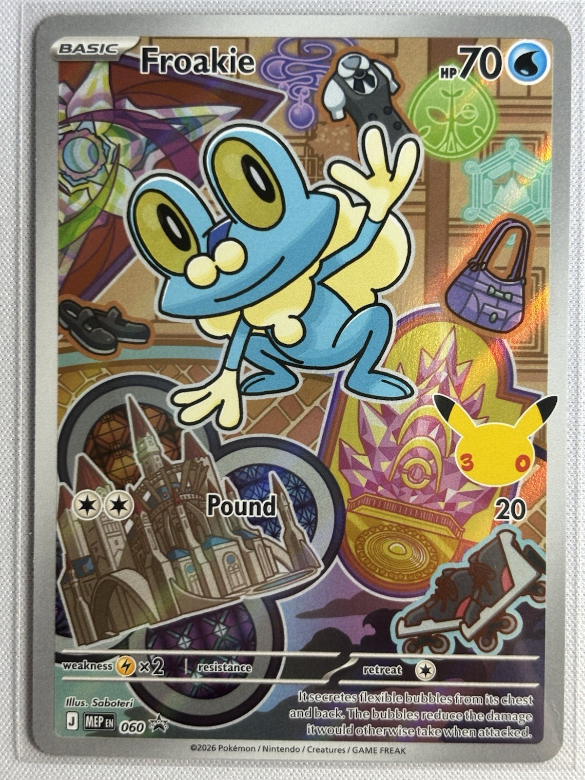 Froakie First Parter Black Vol 3 Black Star Promo 060