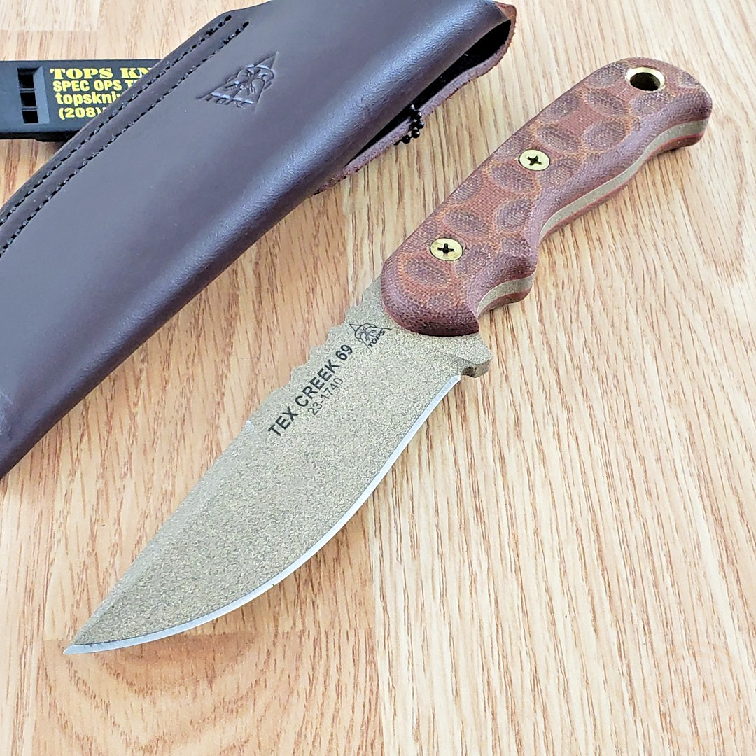 TOPS Tex Creek 69 Fixed Knife 4\