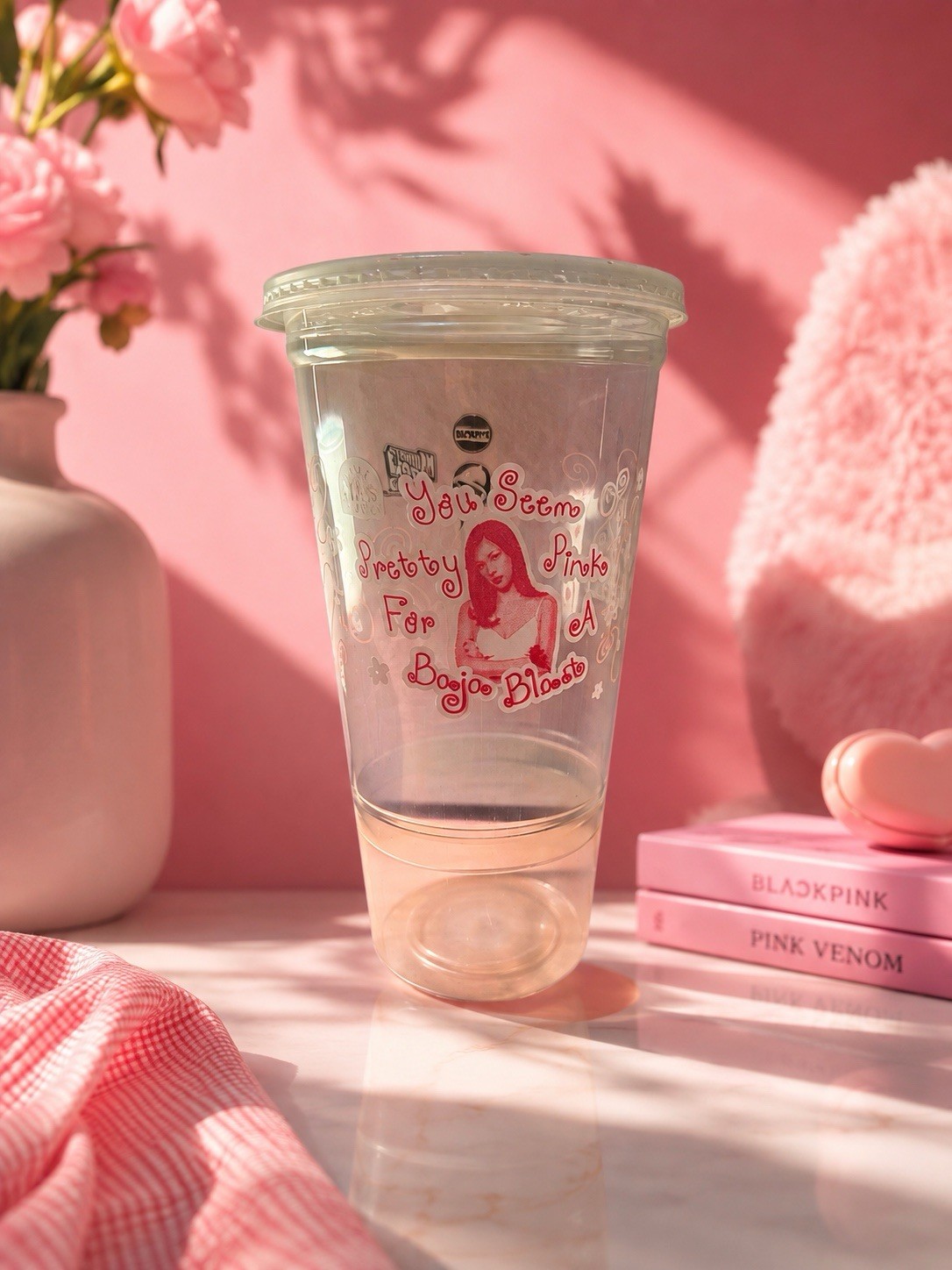 Olivia Rodrigo “You Seem Pretty Pink For A Baja Blast” Cup