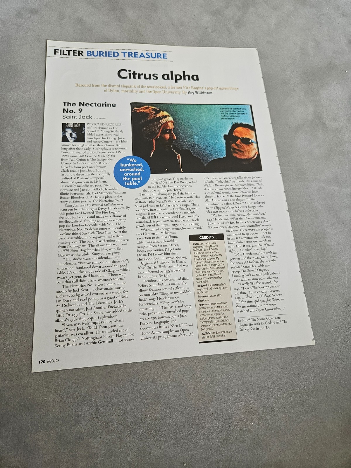 TPEEP366 MAGAZINE ARTICLE/PICTURE 11X8