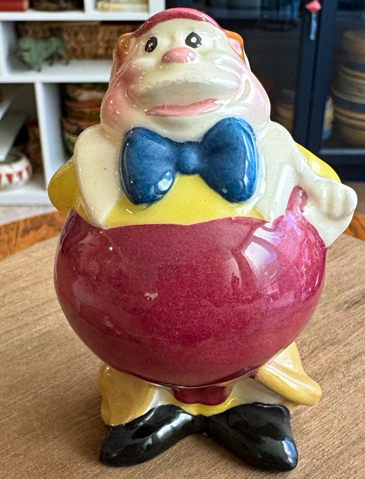 Vintage 1951 Evan K Shaw Disney Alice in Wonderland Tweedle Dee Figurine 3.75”