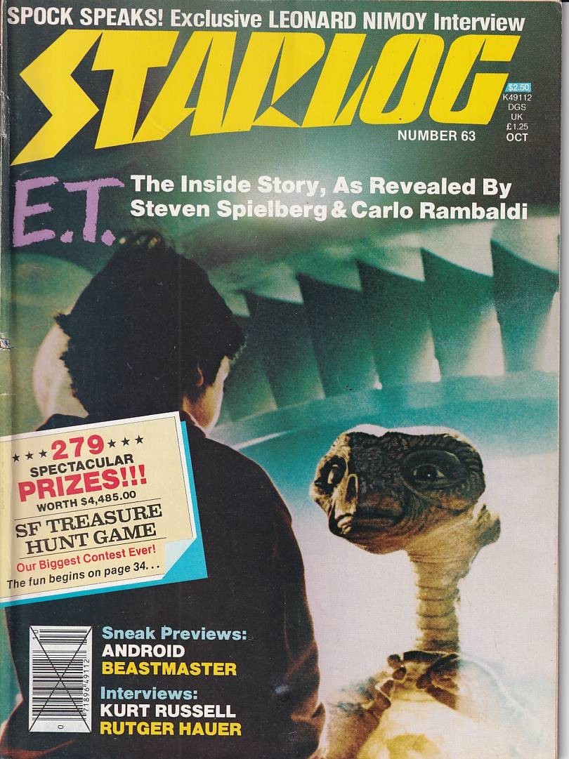 42555: STARLOG PRESS STARLOG #63 VF Grade