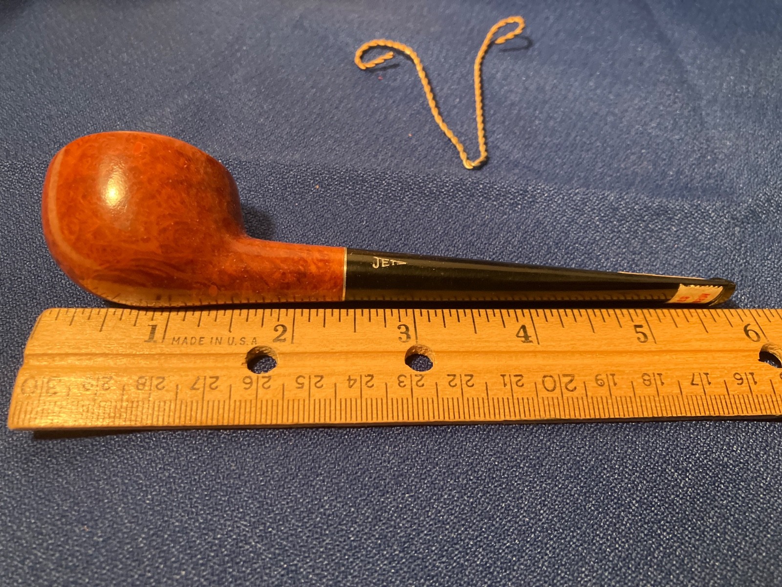 VINTAGE RARE NOS MEDICO JET STREAM TOBACCO SMOKING PIPE NEVER SMOKED