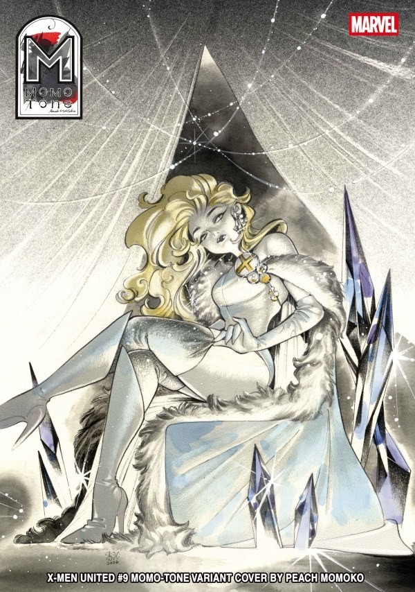 X-MEN UNITED #9 PEACH MOMOKO EMMA FROST VARIANT NM MARVEL COMICS PRESALE 11/11